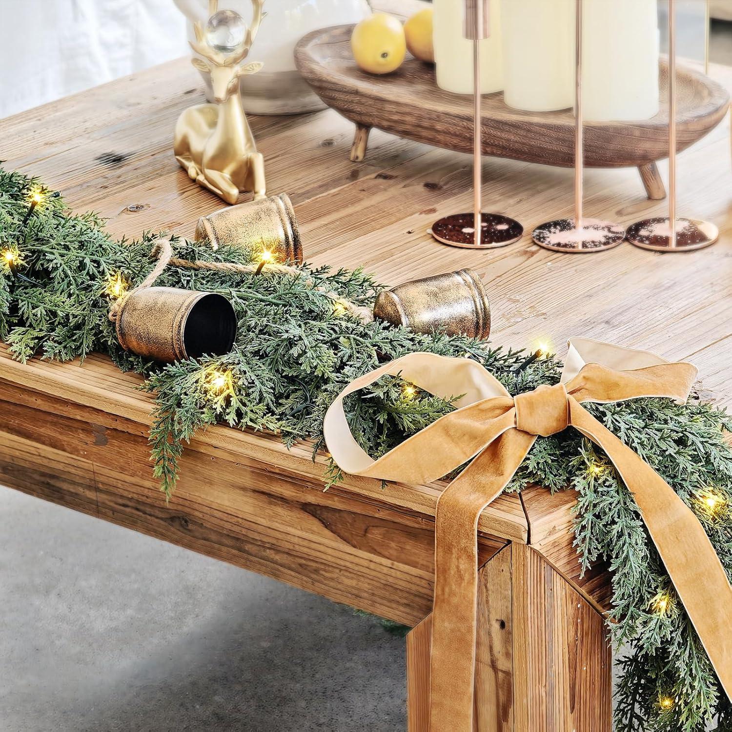 Guirnalda de Navidad NUTIKAS 1.83 m con Luces Iluminadas