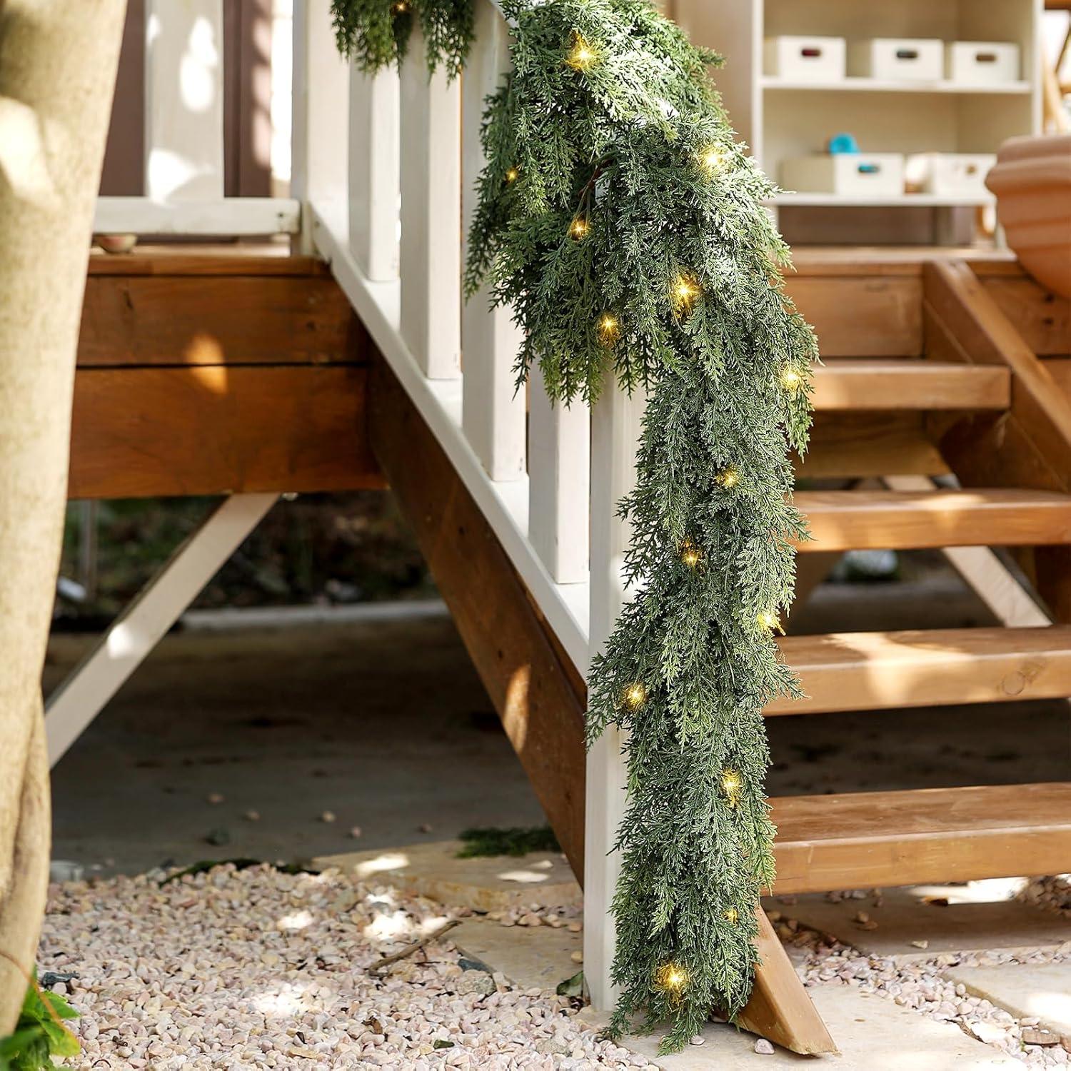 Guirnalda de Navidad NUTIKAS 1.83 m con Luces Iluminadas