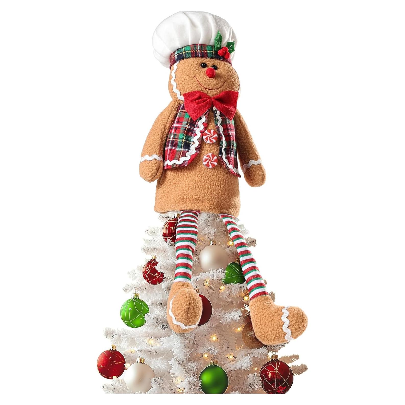 Adorno de Árbol de Navidad Hombre de Jengibre Feotvo 48 cm
