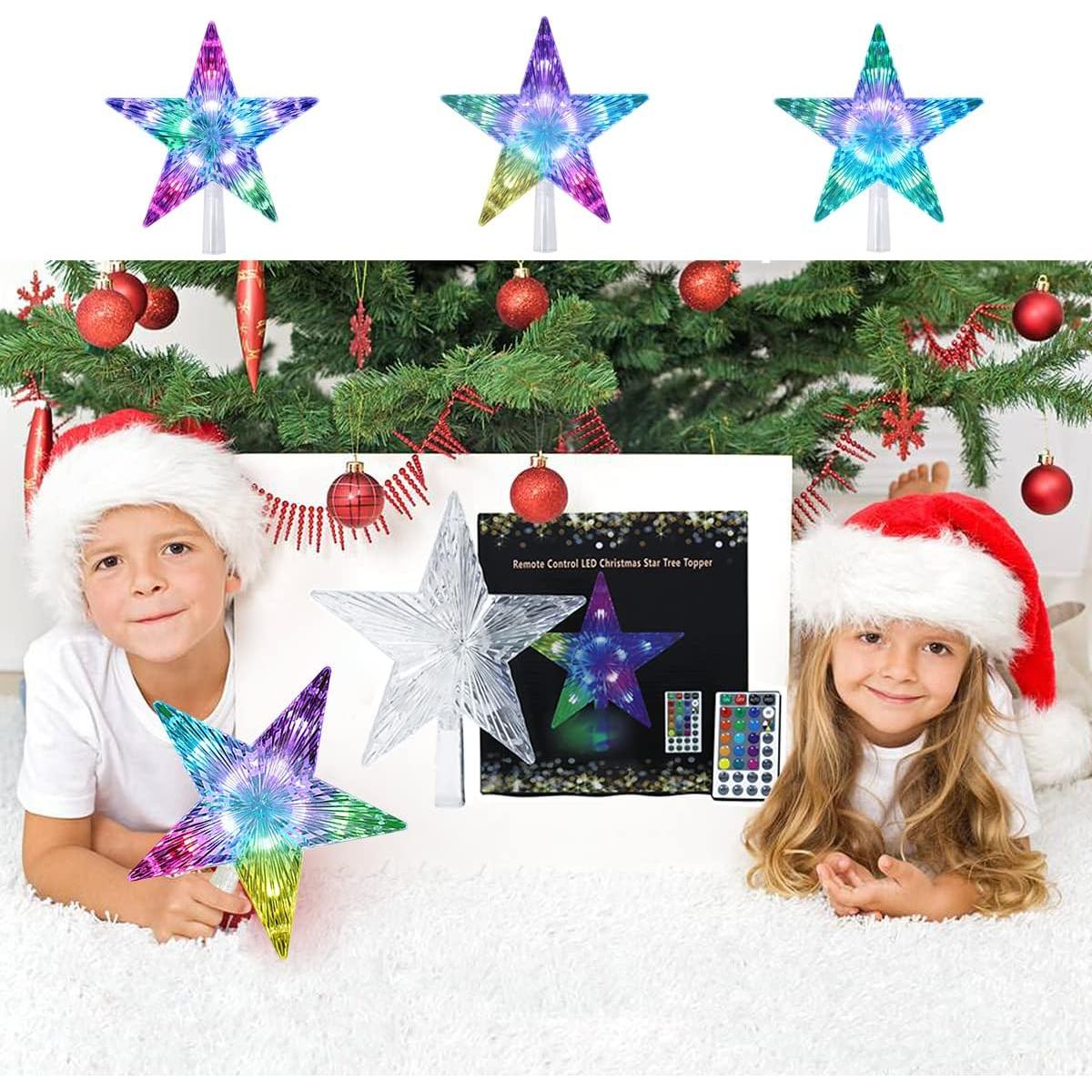 Adorno Superior de Árbol de Navidad KBG Estrella LED 22.86 cm