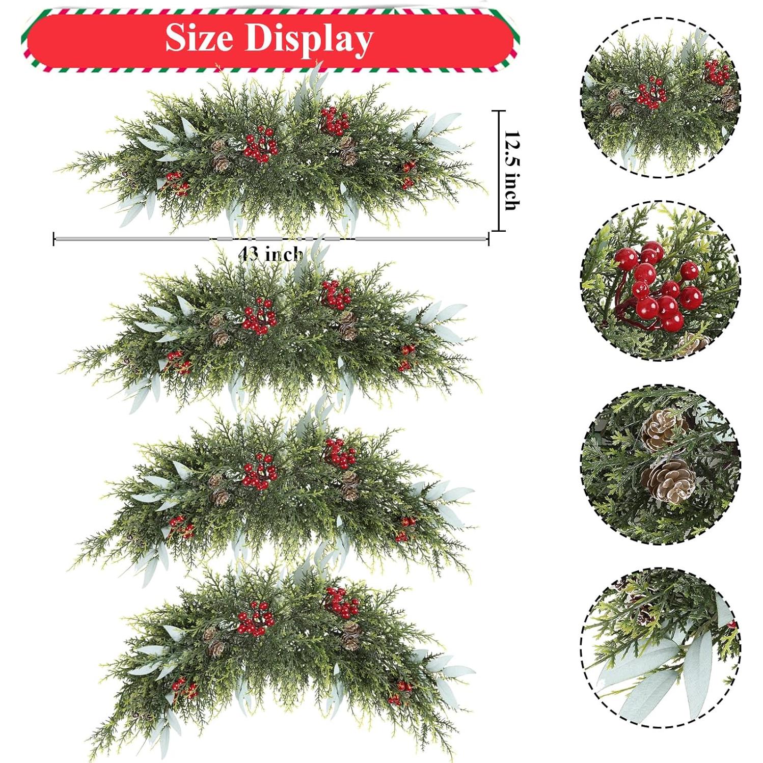Adorno Navideño U'Artlines 69.85 cm con Piña y Berries