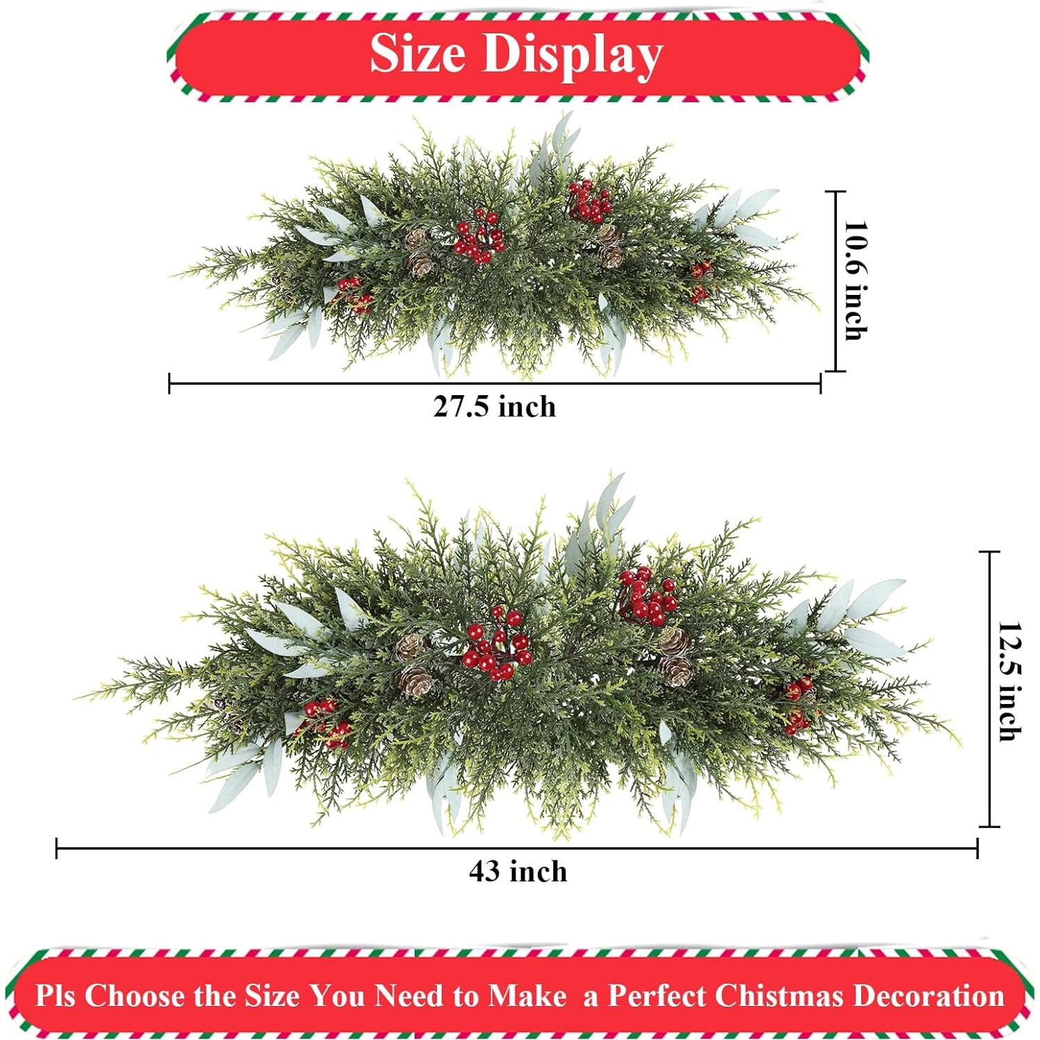 Adorno Navideño U'Artlines 69.85 cm con Piña y Berries