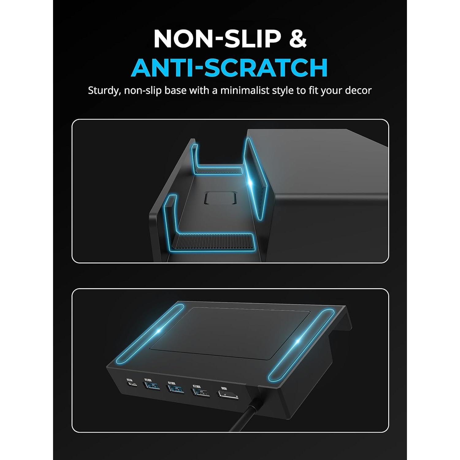 Dock Sabrent 7 en 1 para Steam Deck con M.2 y HDMI 4K