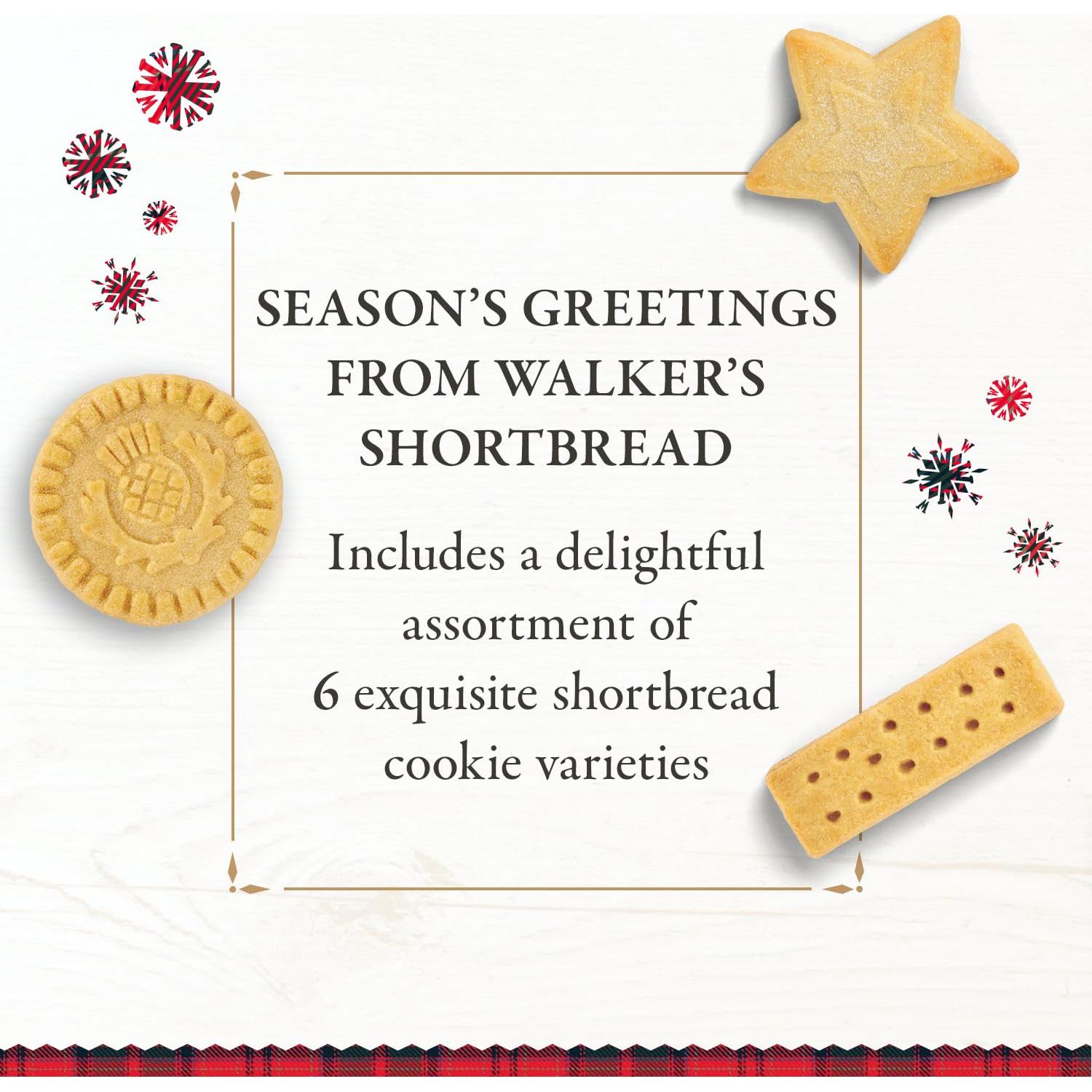 Calendario de Adviento 2025 Walker con Galletas de Mantequilla 295 g