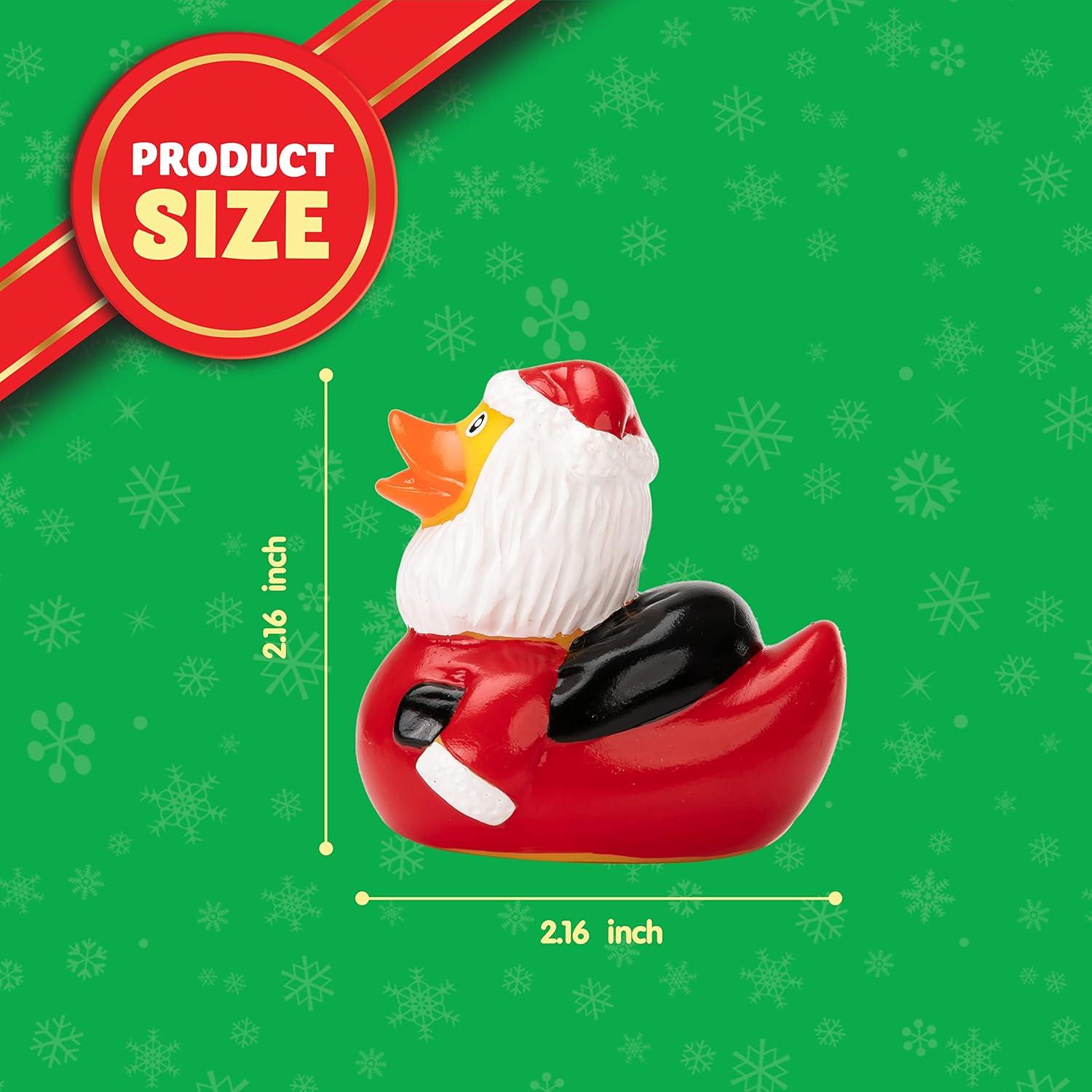 Calendario de Adviento JOYIN con 24 Patos de Goma Multicolor