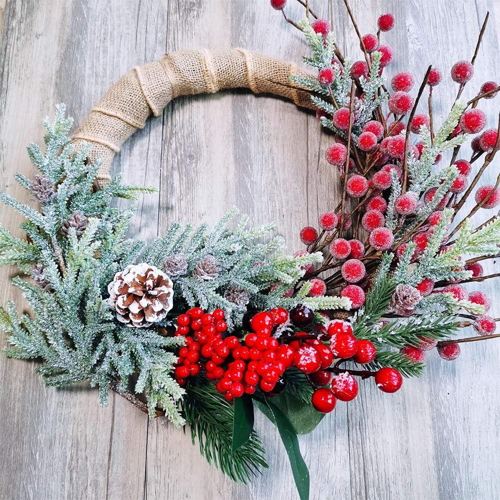 Paquete de 3 Ramas de Pino Ciprés Artificiales 35 cm Winlyn