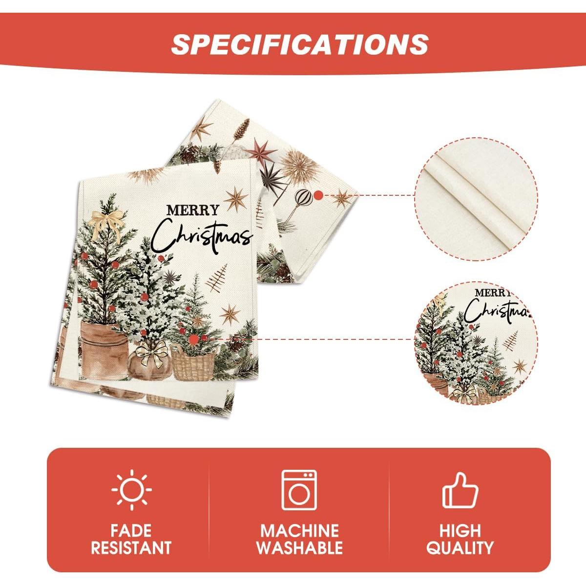 Corredor de Mesa Artoid Mode 33x183 cm Navidad Acebo