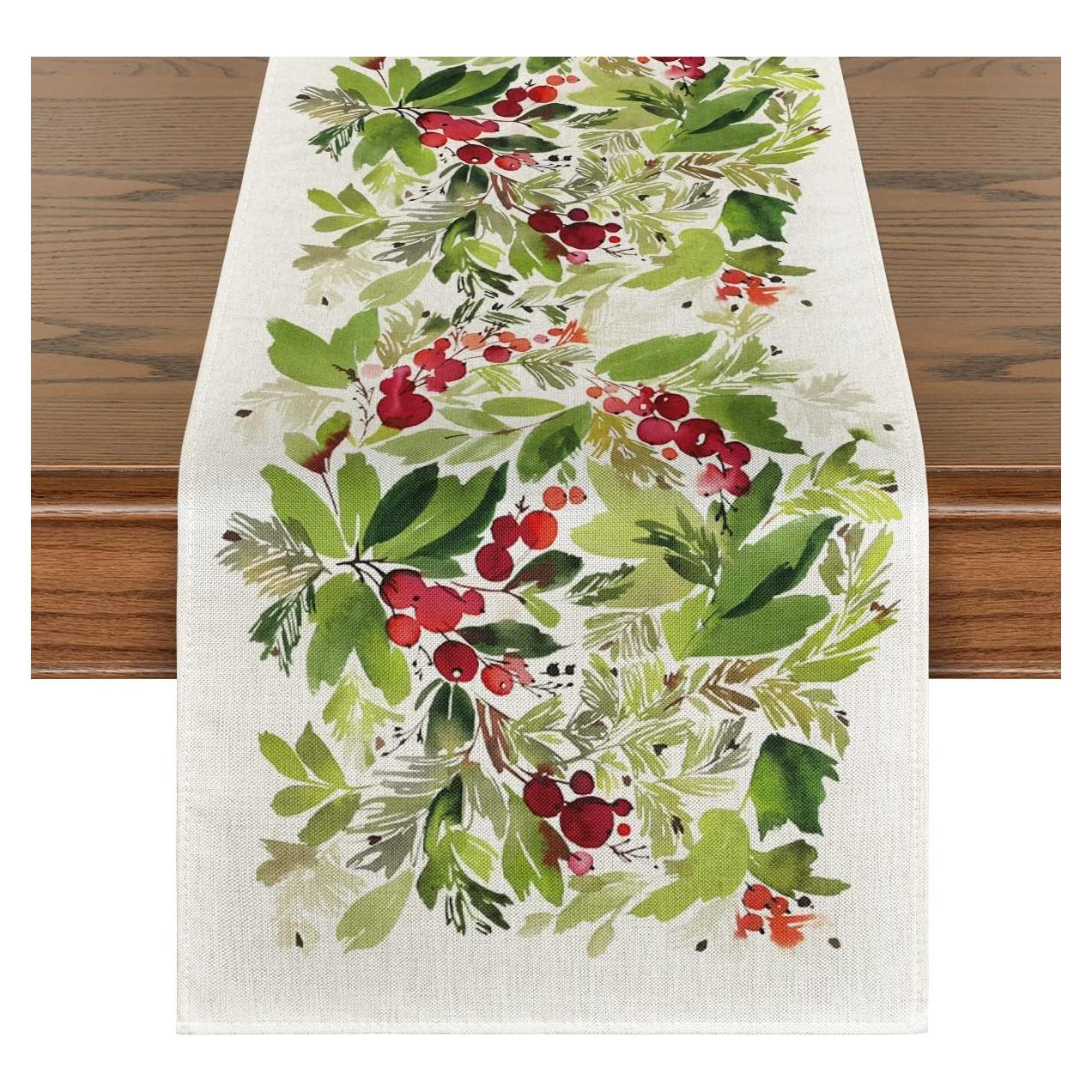 Corredor de Mesa Navideño Artoid Mode 33x183 cm Poliester