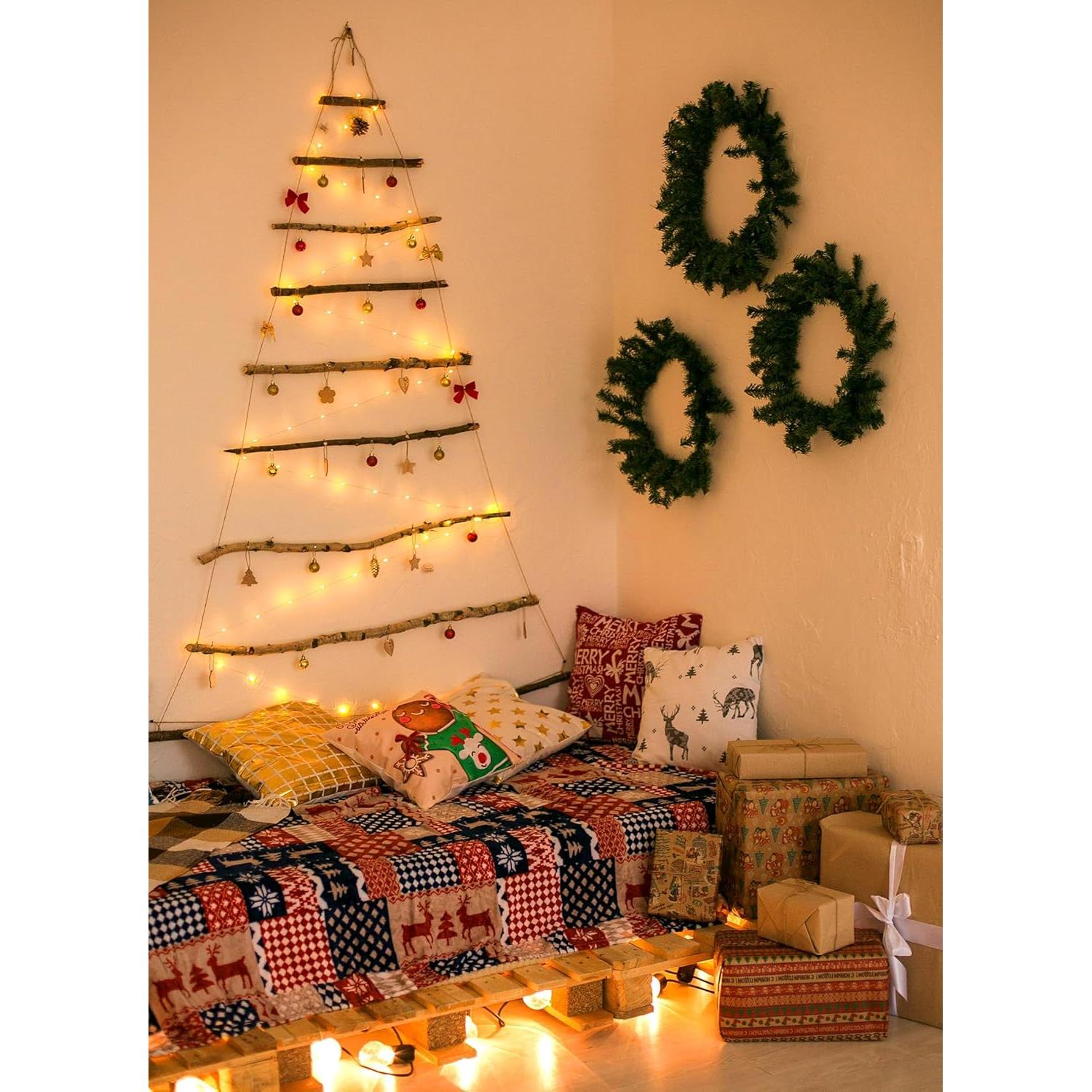 Minetom 6 Luces de Hadas con Batería CR2032 2.13m 20 LED