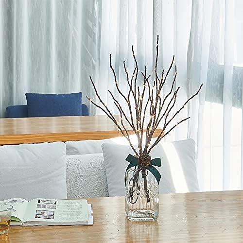 Ramas de Sauce LED Hairui 45CM 70 Luces Cálidas Decoración