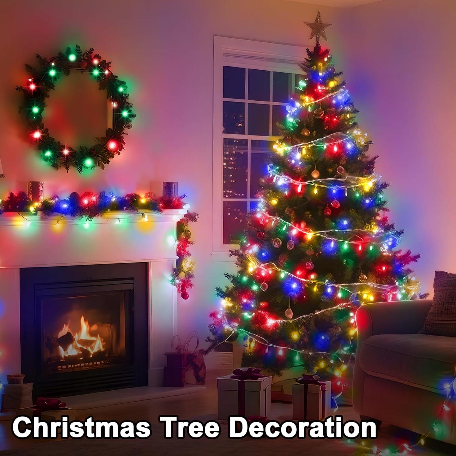 Luces de Navidad 1000 LED Multicolor 100m Impermeables