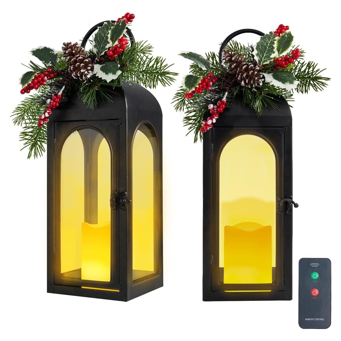 Lámpara Colgante LED Bdor 40.64 cm con Control Remoto - Juego de 2