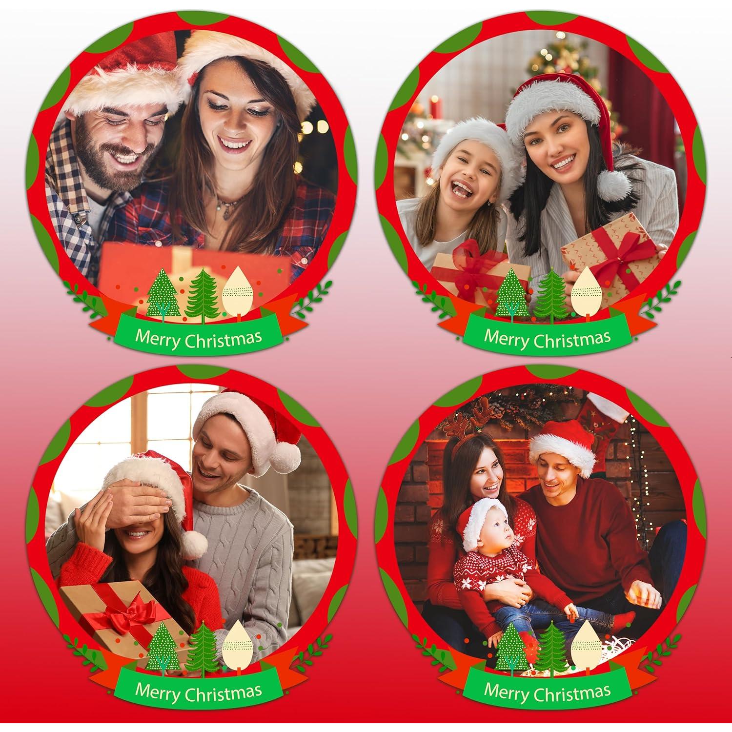 Estatua de Santa Claus con luces LED 25.4 cm Smadeer