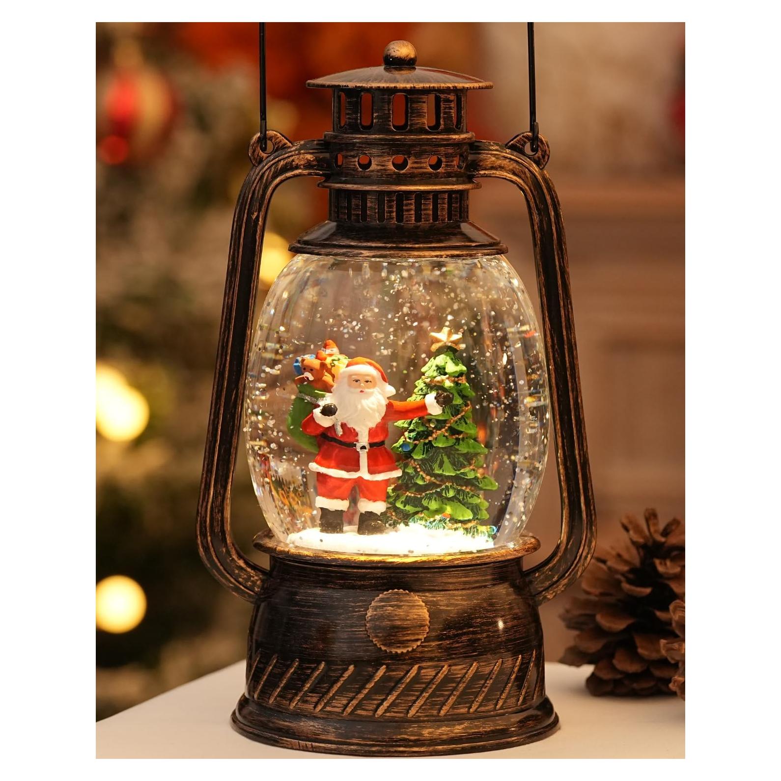 Globo de Nieve Musical EDDORUNNING con Temporizador 6H