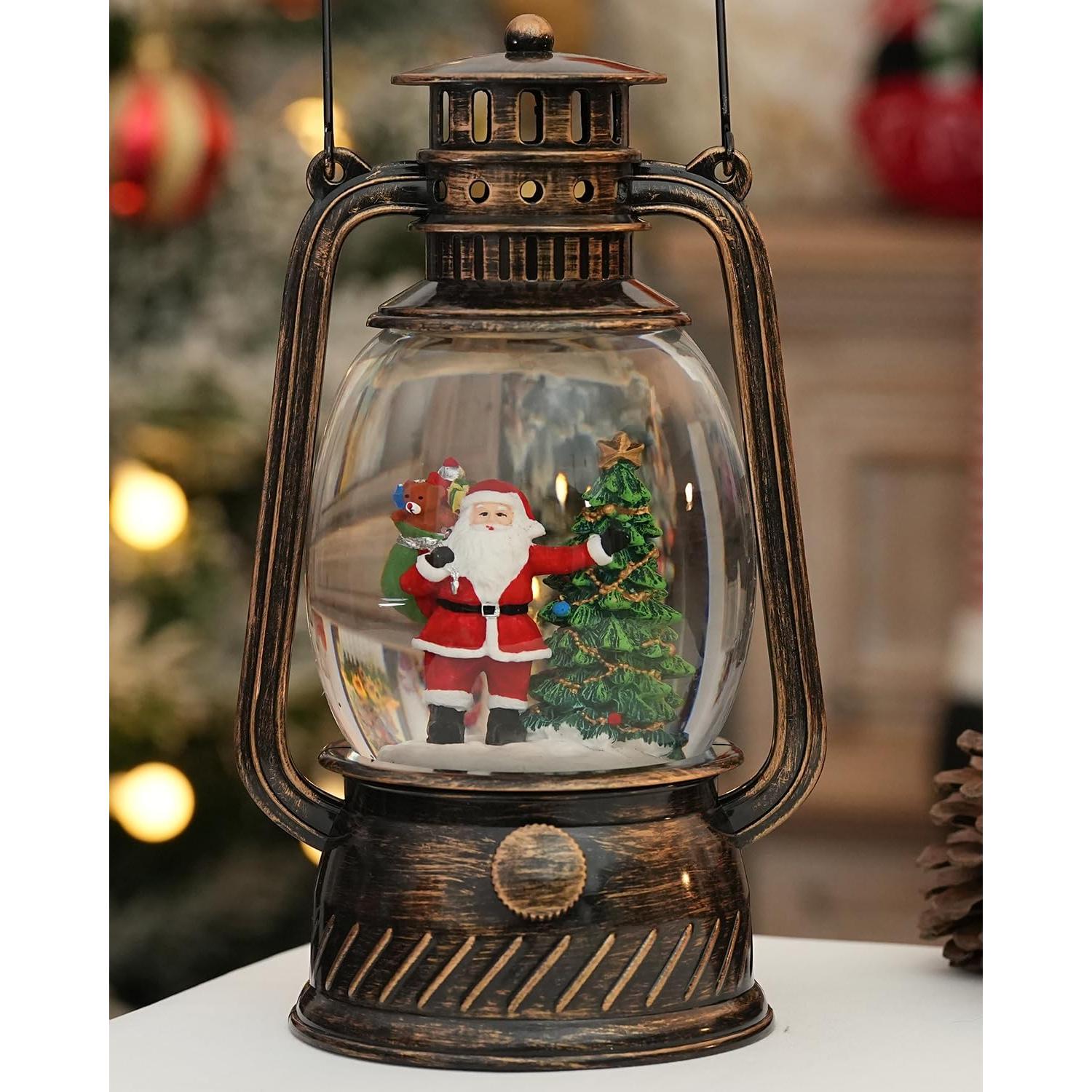 Globo de Nieve Musical EDDORUNNING con Temporizador 6H