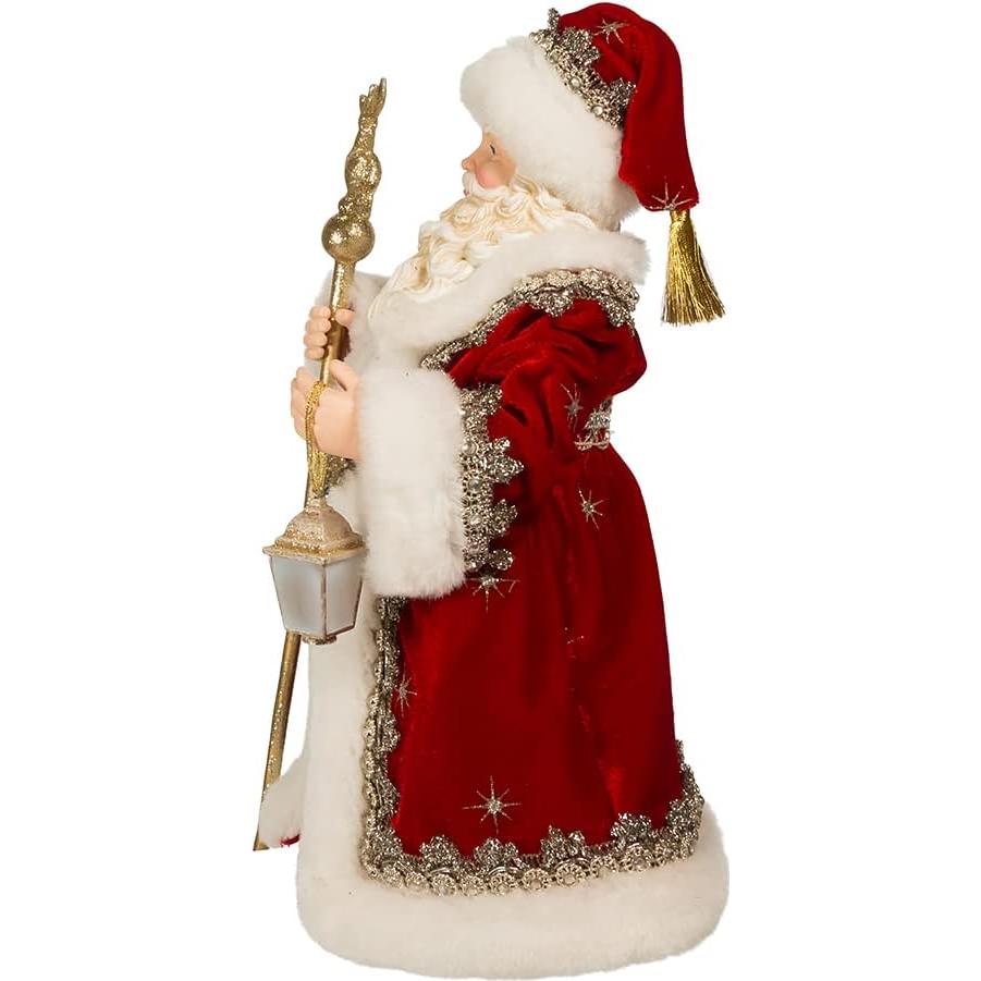 Pieza de Mesa Santa Regal Roja Kurt S. Adler 26.67 cm