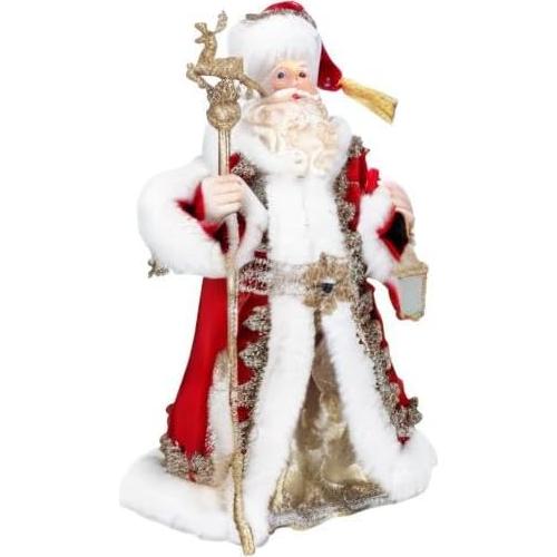 Pieza de Mesa Santa Regal Roja Kurt S. Adler 26.67 cm