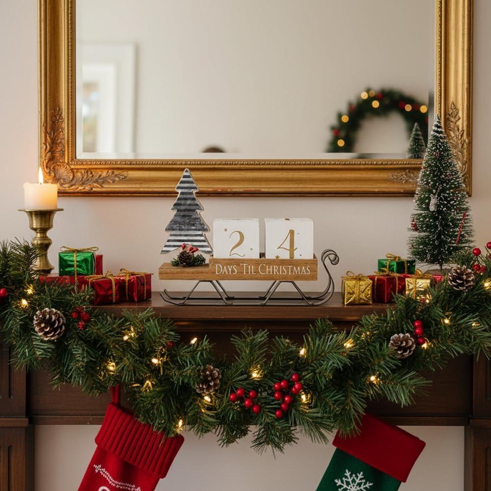 Calendario de Cuenta Regresiva Navidad HOMirable 20x14.5cm