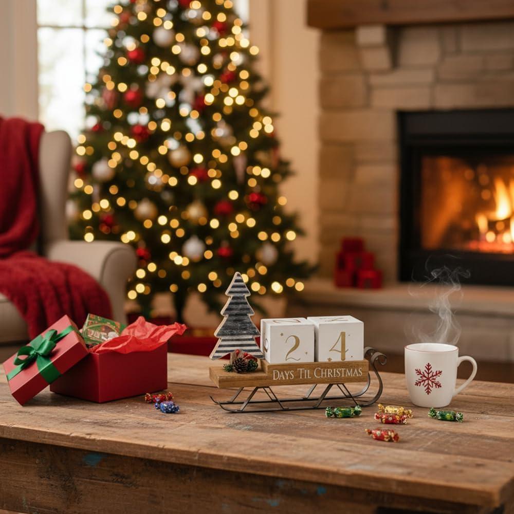 Calendario de Cuenta Regresiva Navidad HOMirable 20x14.5cm