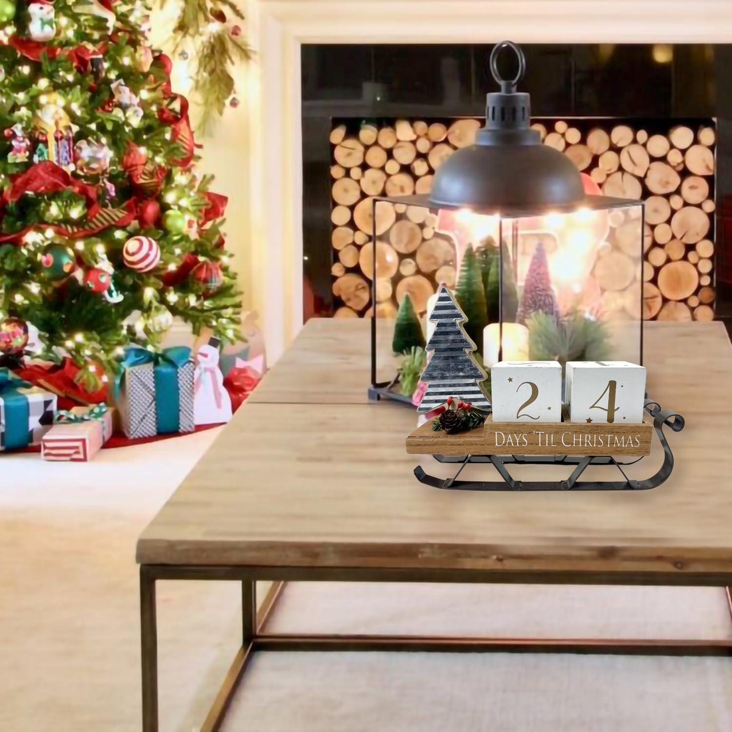 Calendario de Cuenta Regresiva Navidad HOMirable 20x14.5cm