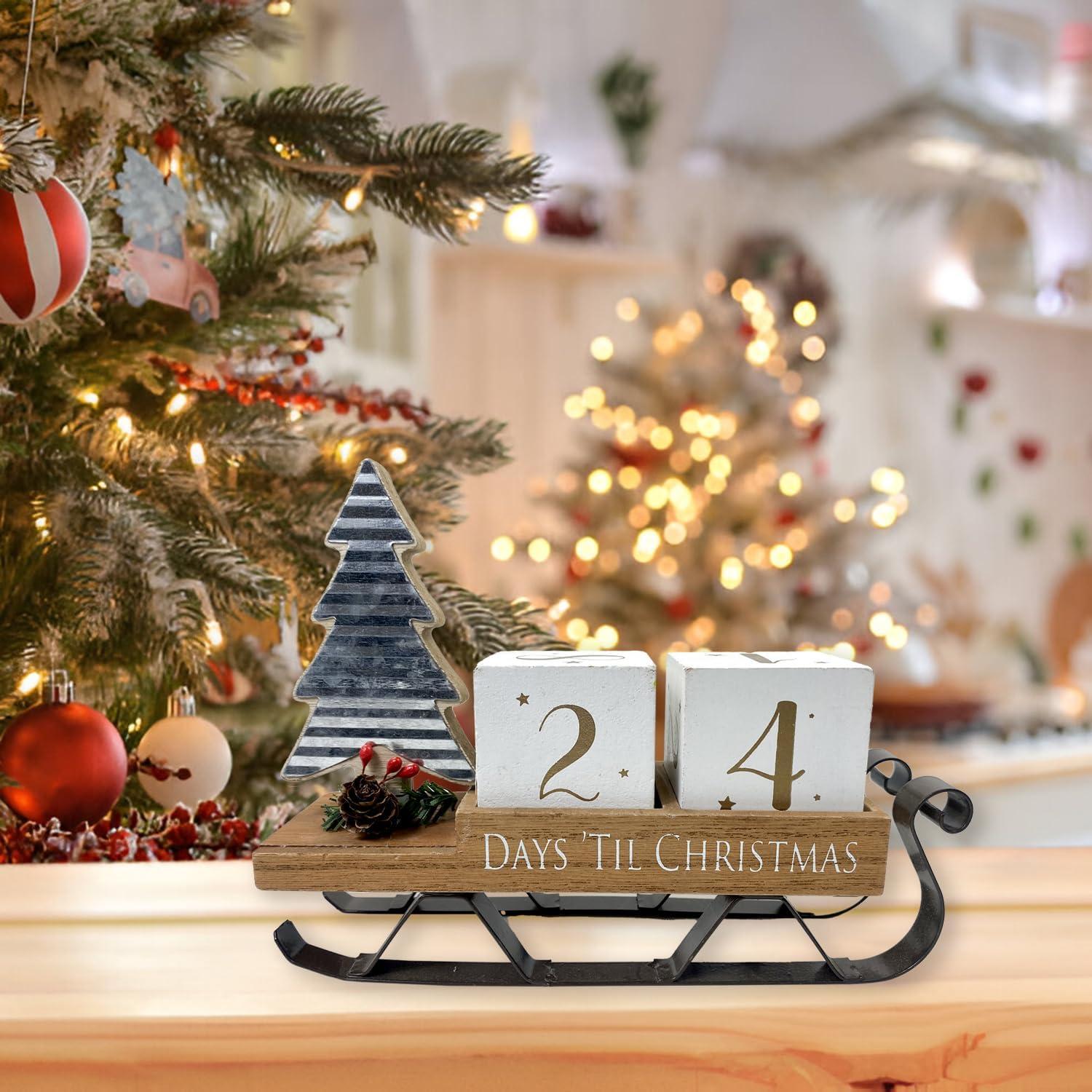 Calendario de Cuenta Regresiva Navidad HOMirable 20x14.5cm