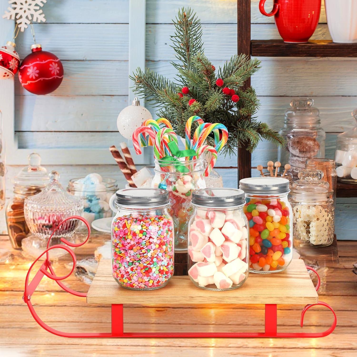 Bandeja Decorativa de Chocolate Caliente Sunnychicc Roja 42.5x23.5cm