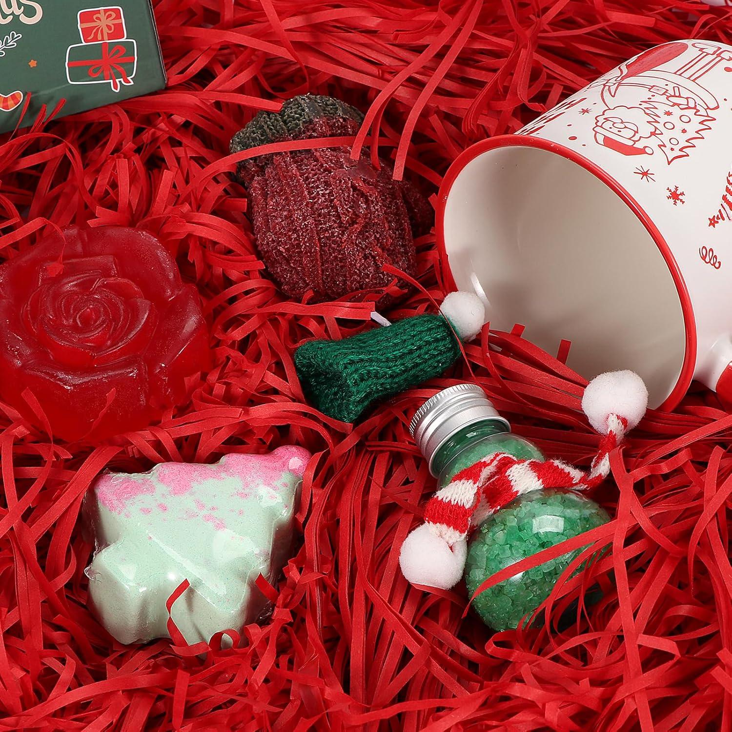 Canasta de Regalo de Navidad Atonofun para Mujeres 72 Cts