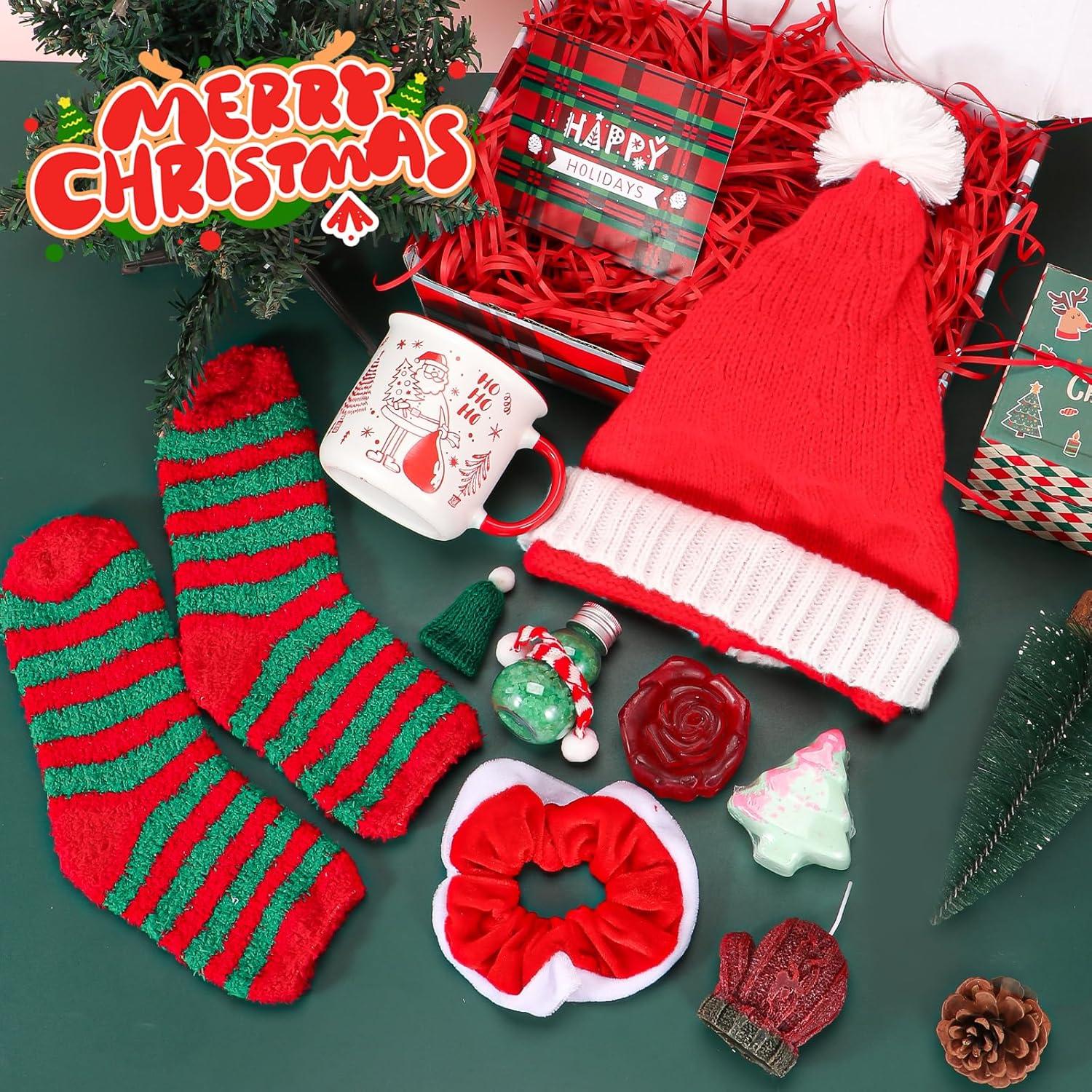 Canasta de Regalo de Navidad Atonofun para Mujeres 72 Cts