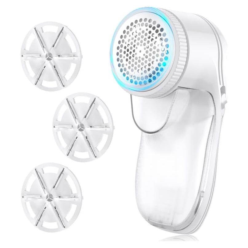 Raspador de Tela Eléctrico 3 Cuchillas USB - Removedor de Pelusa