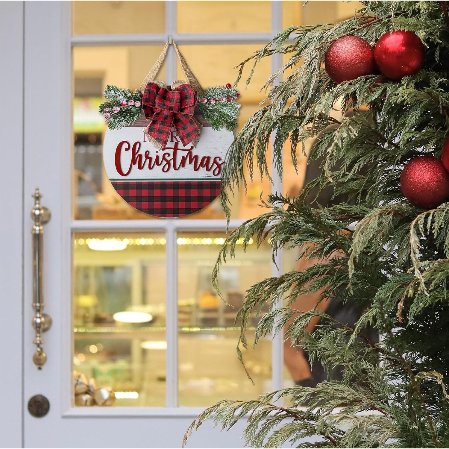 Cartel Navideño Colgante Walasis 30 cm - Decoración Rústica