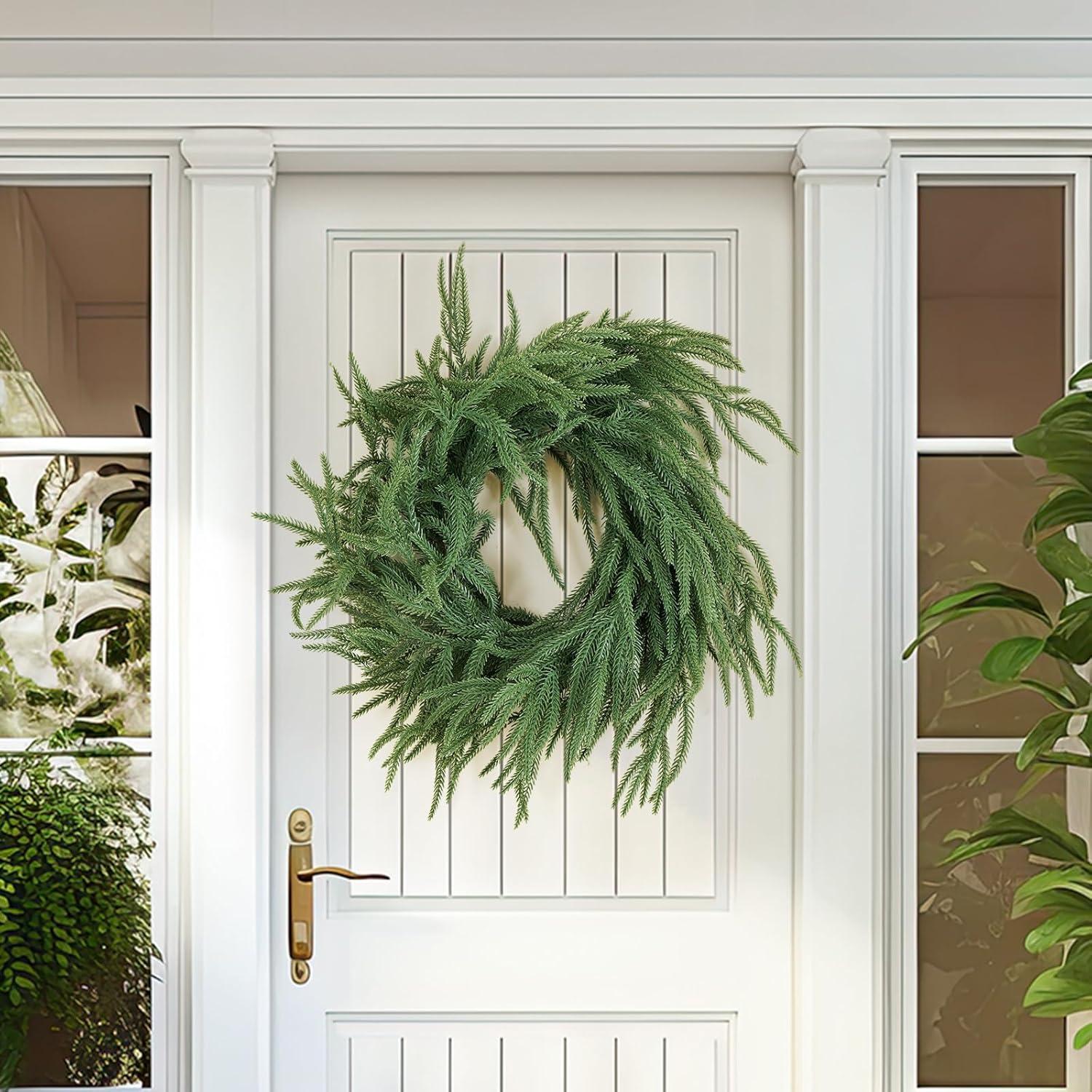 Guirnalda Artificial de Pino Norfolk FLAGLY 2.74 m Verde