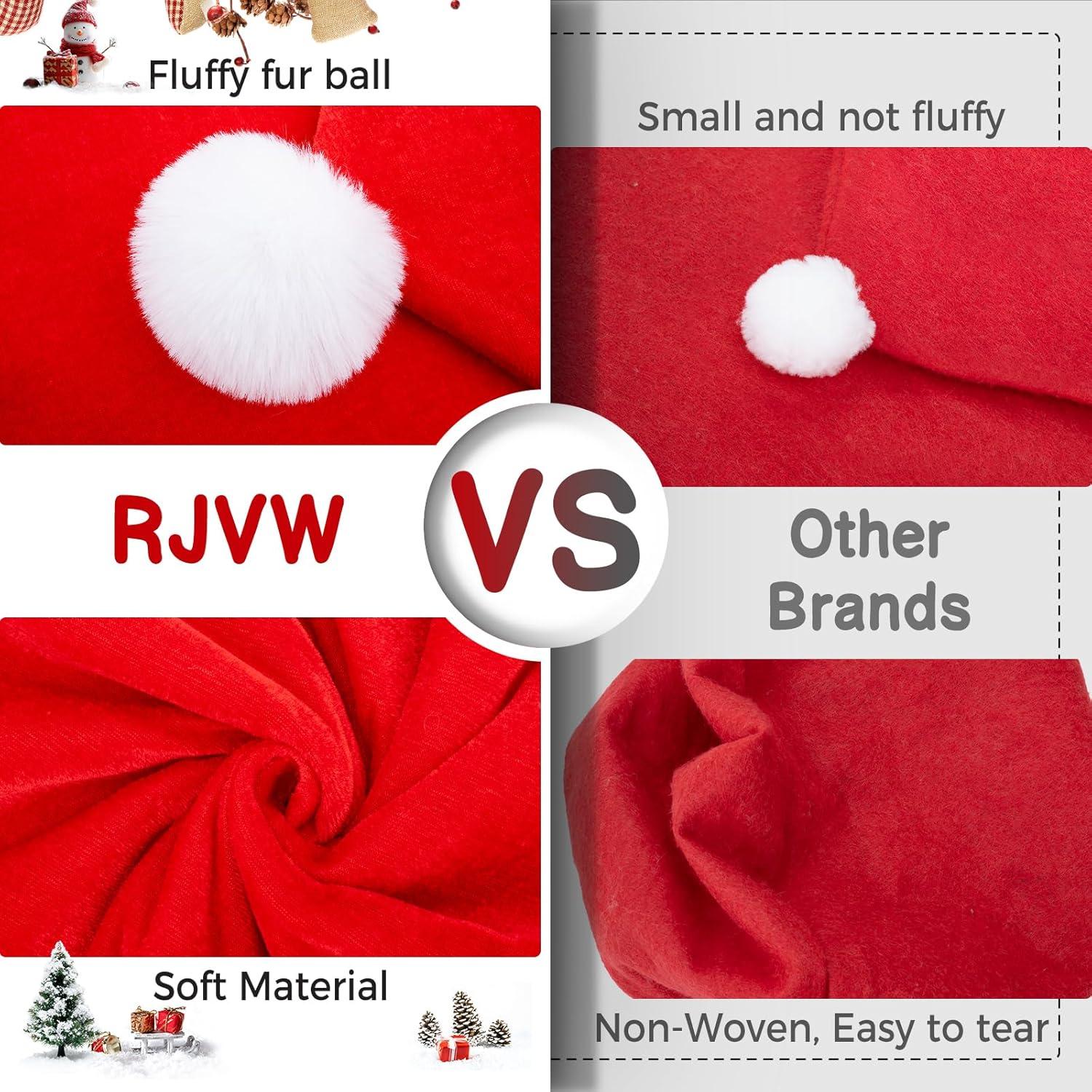 Cubiertas de Silla de Navidad RJVW 4 Pcs Terciopelo 50x60 cm