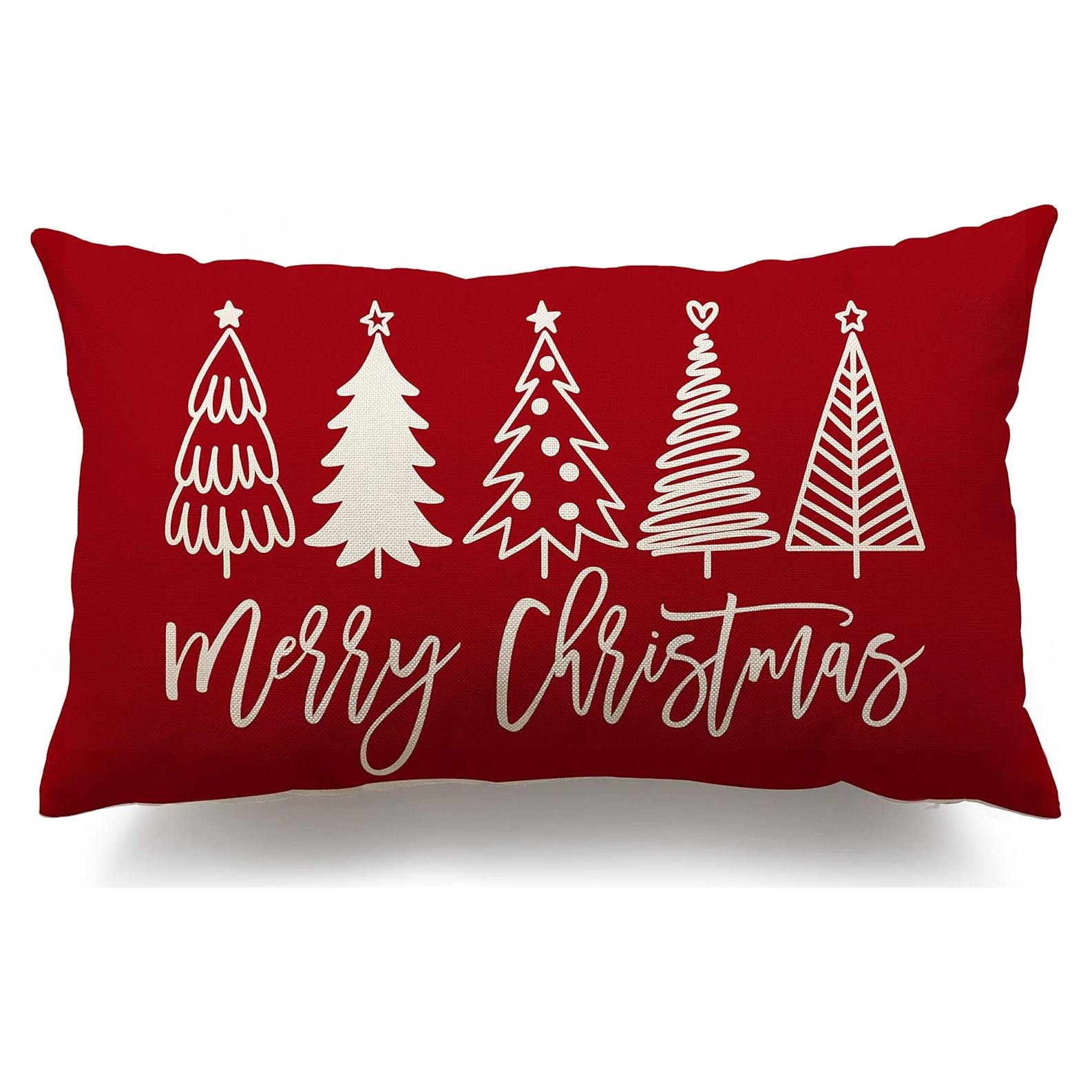 Funda de Almohada Decorativa DFXSZ 50.8x30.5 cm Navidad
