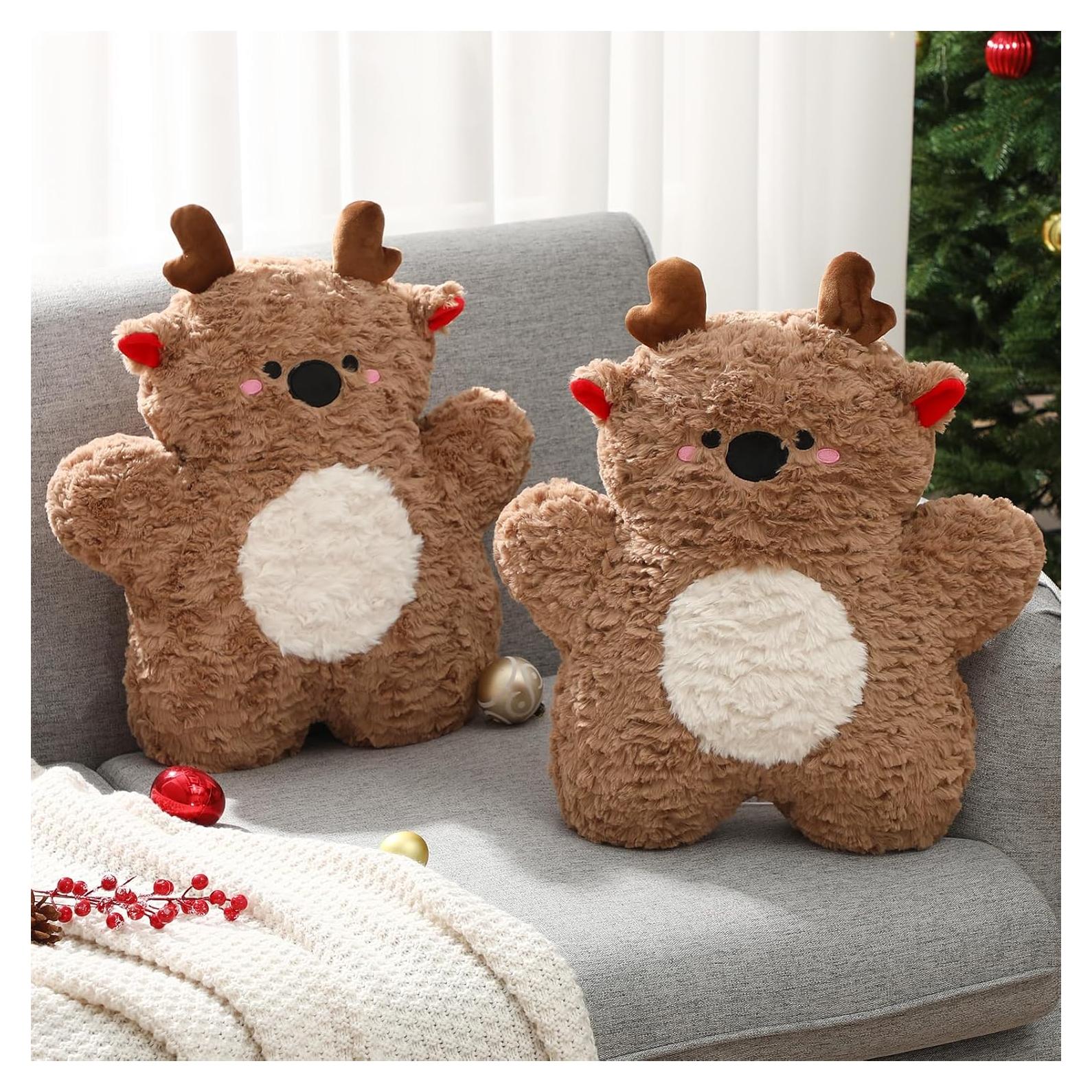Conjunto de Almohadas de Navidad Shellwei 45 cm Ciervo