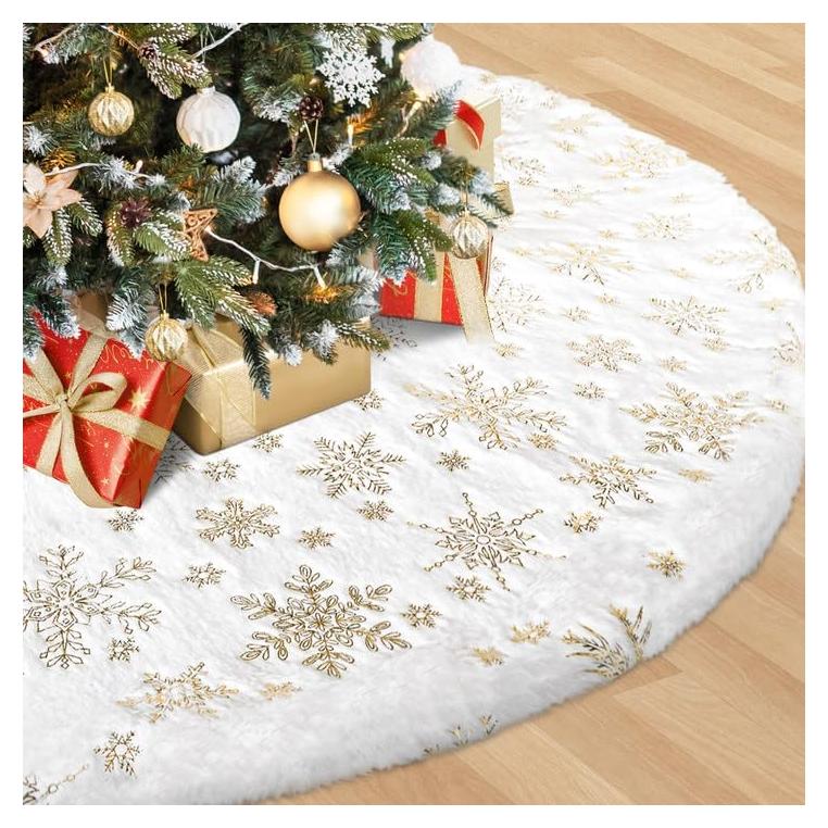 Funda de Árbol de Navidad EverMerry 91.44 cm Copos de Nieve