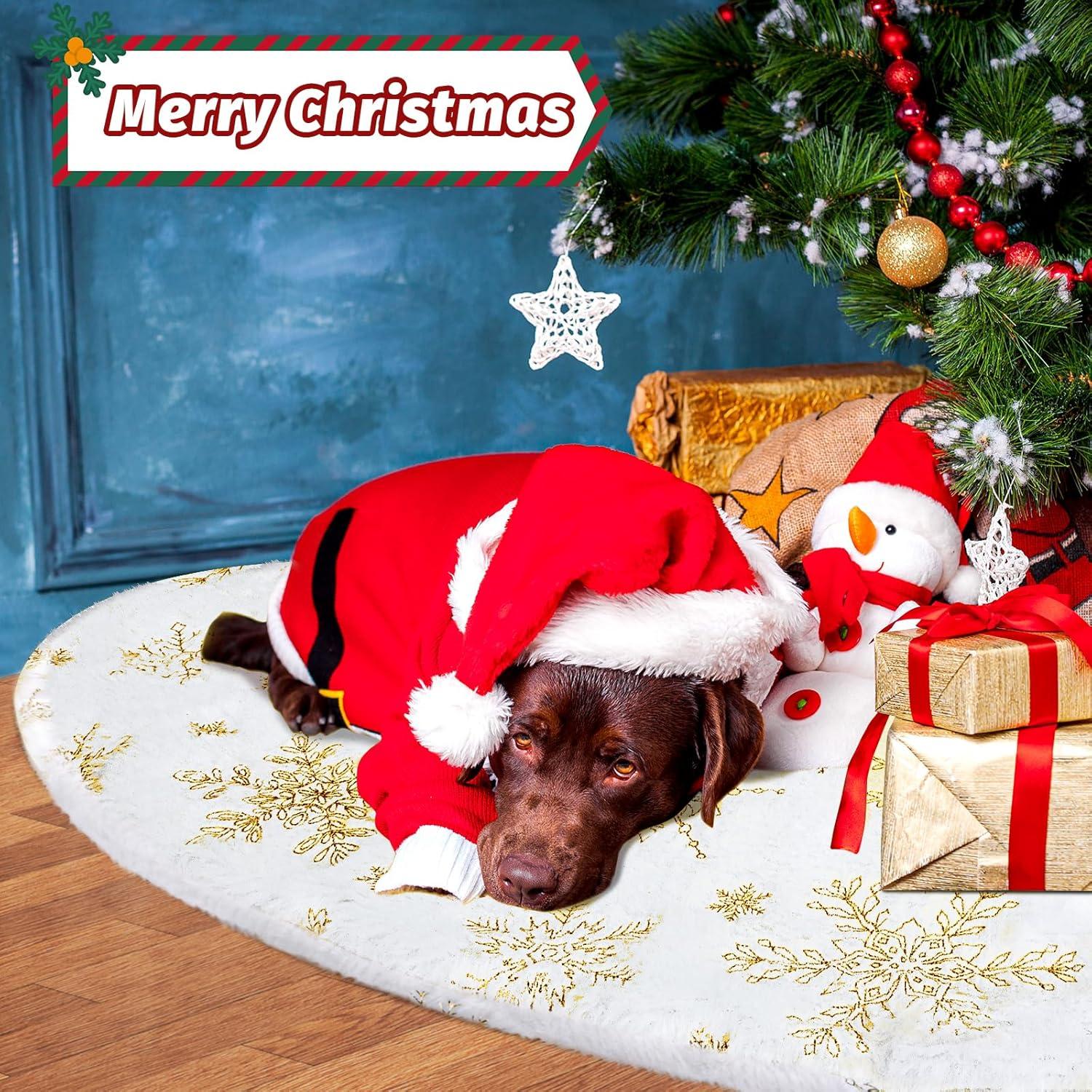 Funda de Árbol de Navidad EverMerry 91.44 cm Copos de Nieve