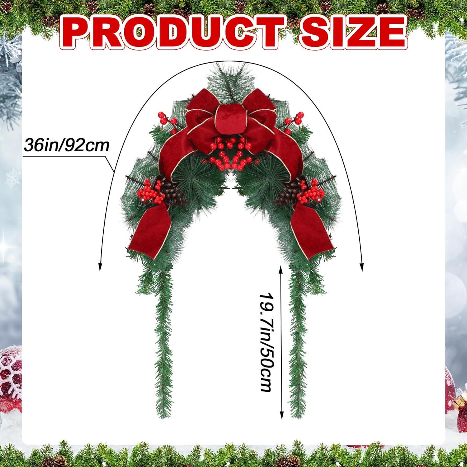 Decoración de Buzón de Navidad Suncalla 91 cm con Luces LED