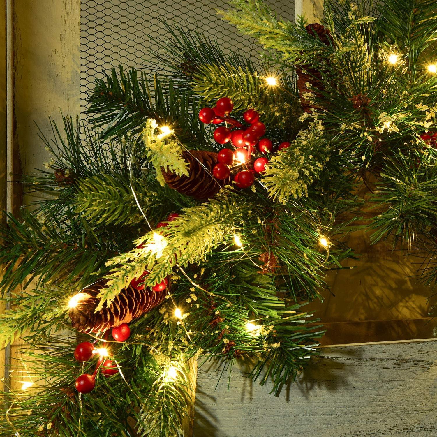 Adorno Navideño Buzón DearHouse 61cm con Luces LED