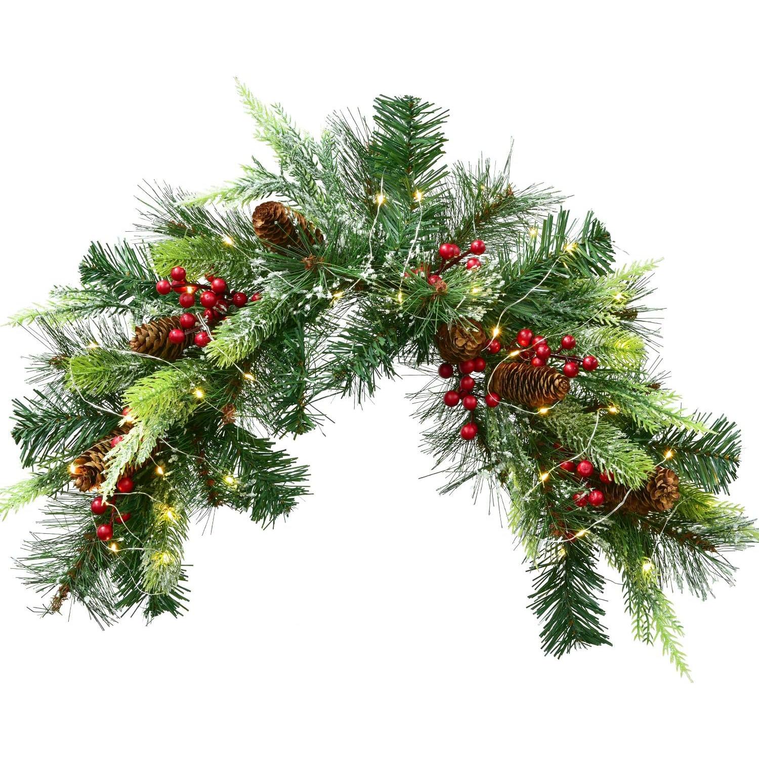 Adorno Navideño Buzón DearHouse 61cm con Luces LED