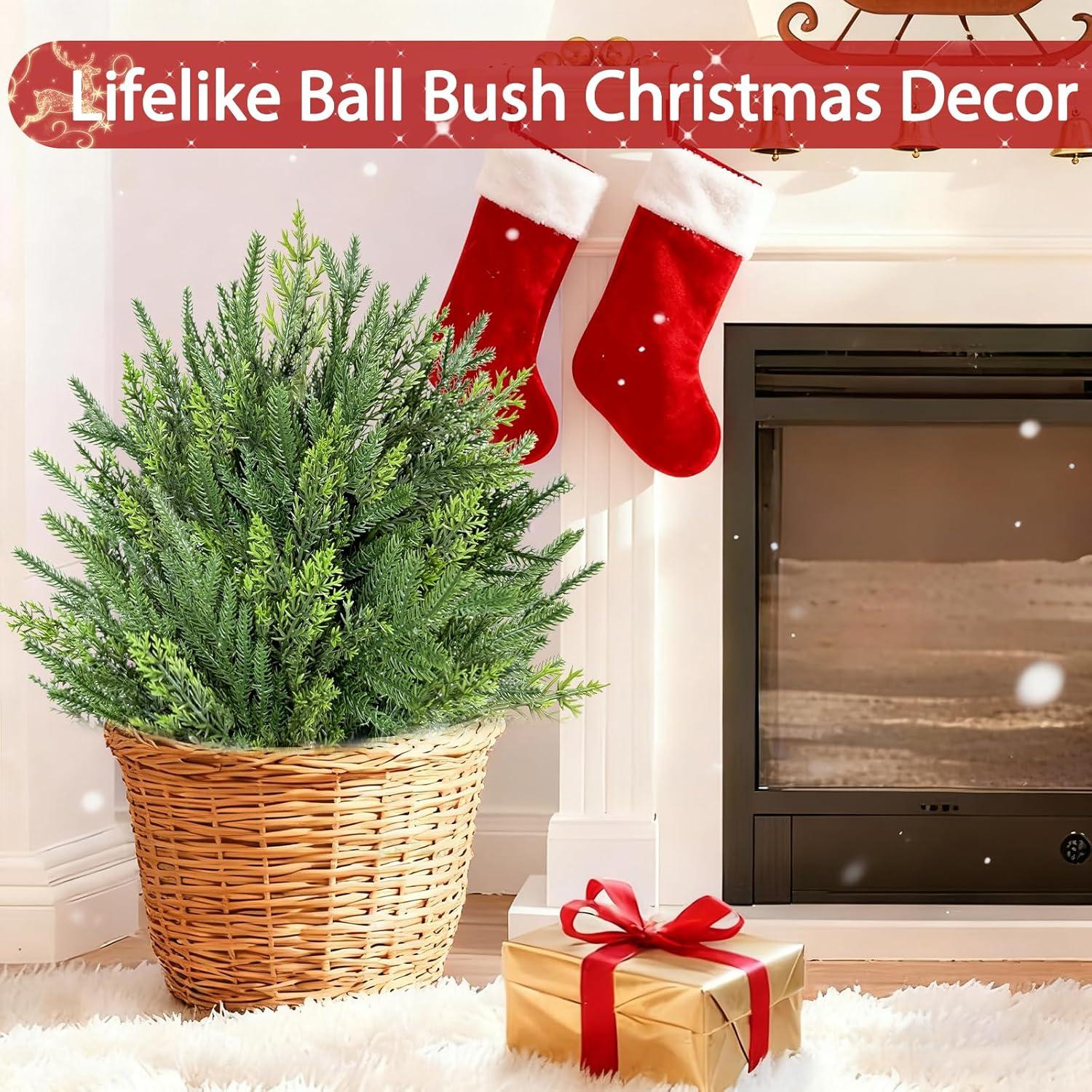 Paquete de 2 Árboles Topiarios Artificiales Grandeal 61 cm