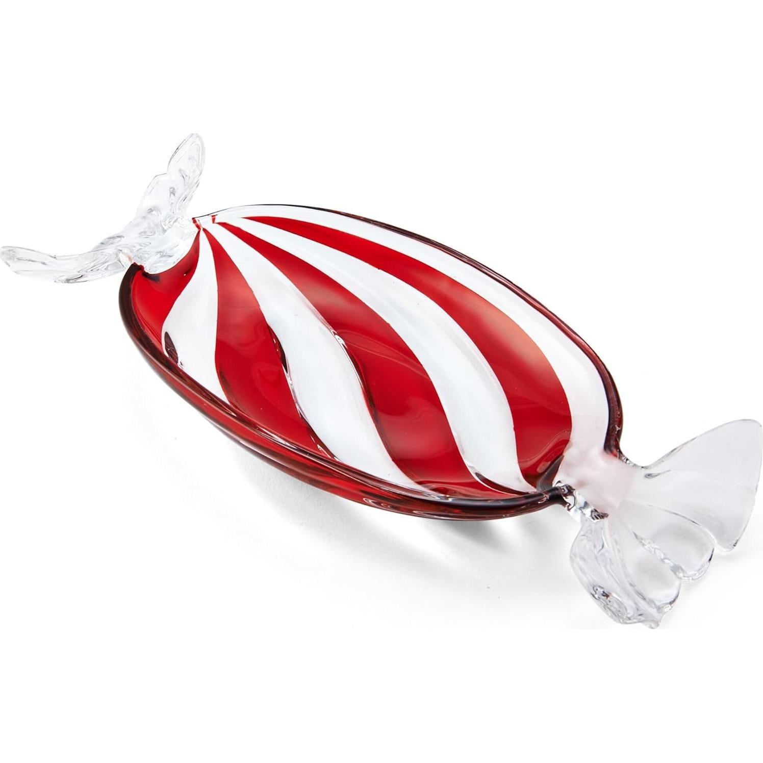 Plato de Caramelo Mikasa 34.9 cm Vidrio Festivo Navidad