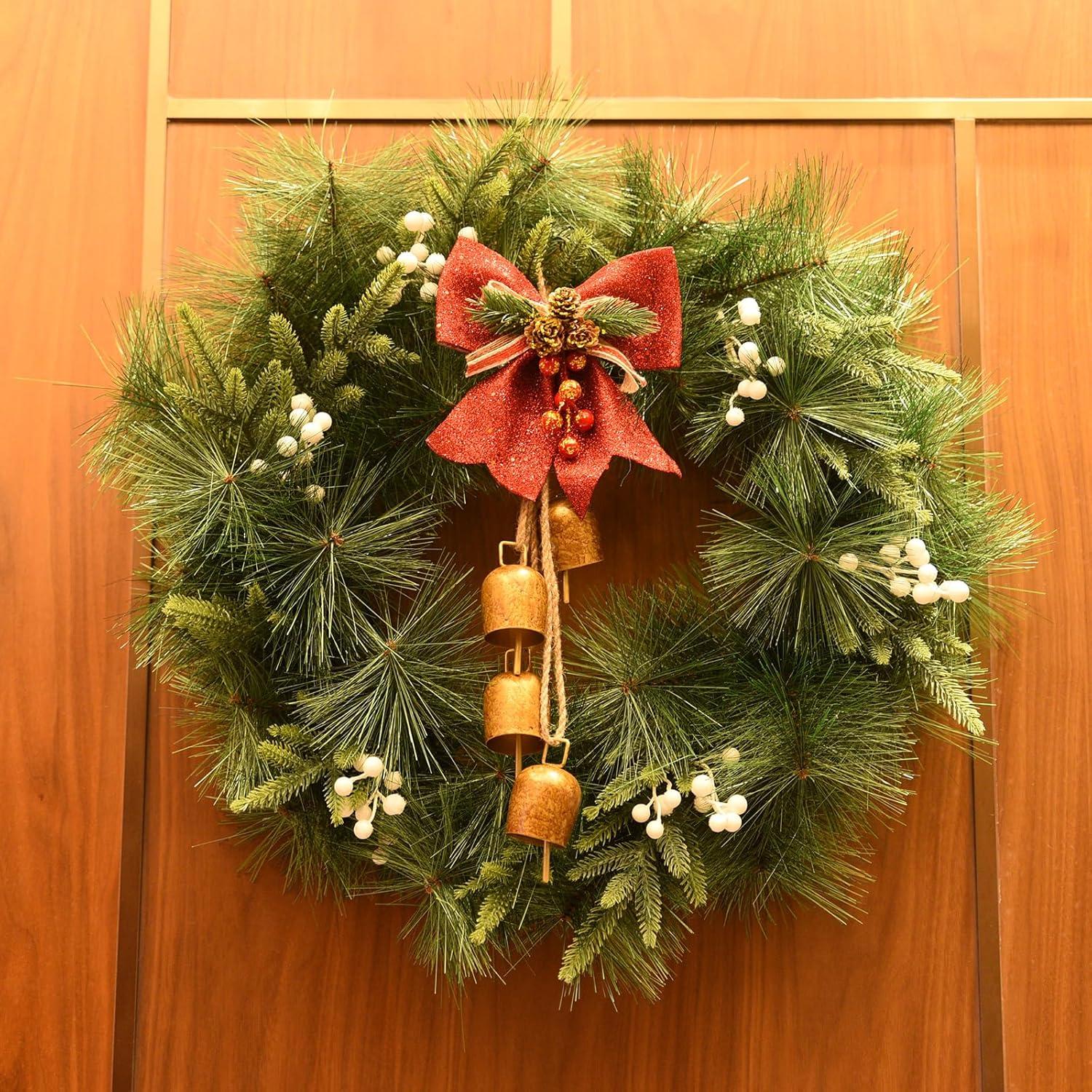 Campanas Vintage de Metal Dorado Vuskly - Set de 4, 4.3 x 43.2 cm