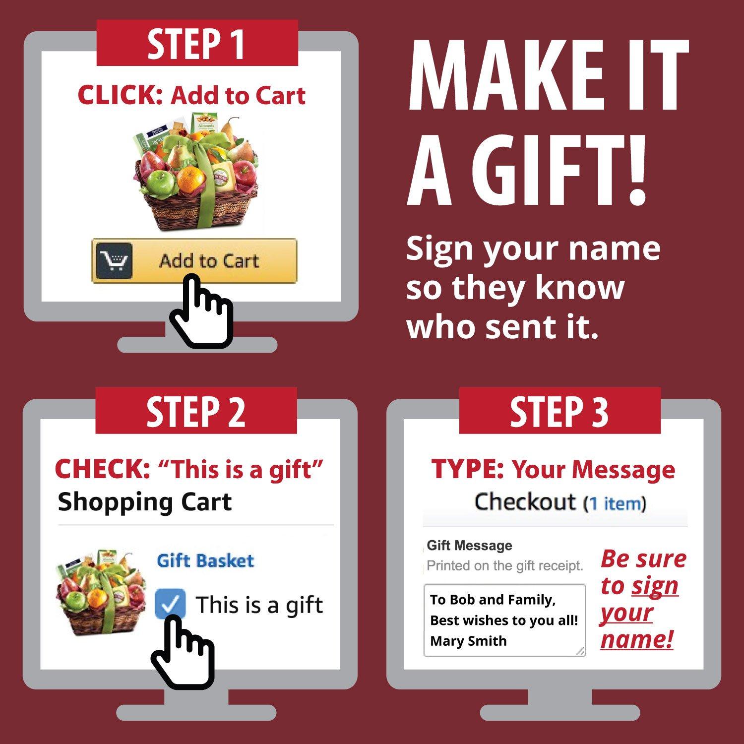 Cesta de Regalo Gourmet de Chocolate y Dulces A Gift Inside 95g