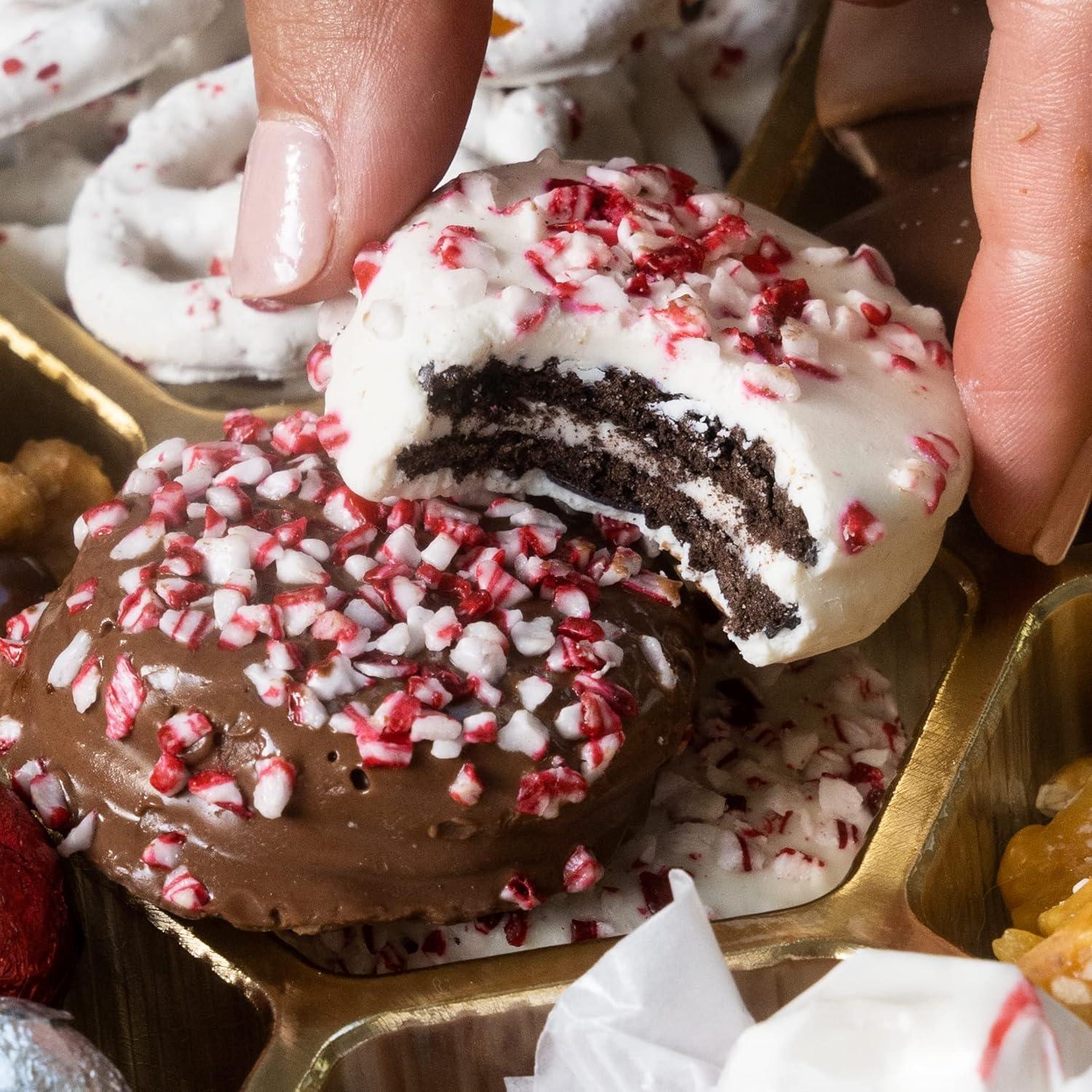 Cesta de Regalo de Navidad Bonnie y Pop - Surtido de Chocolates y Golosinas 1.07 kg