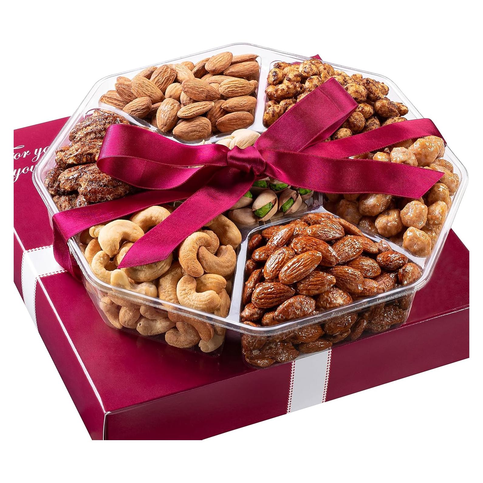 Cesta de Regalo Gourmet de Nueces Nut Haven - 450g