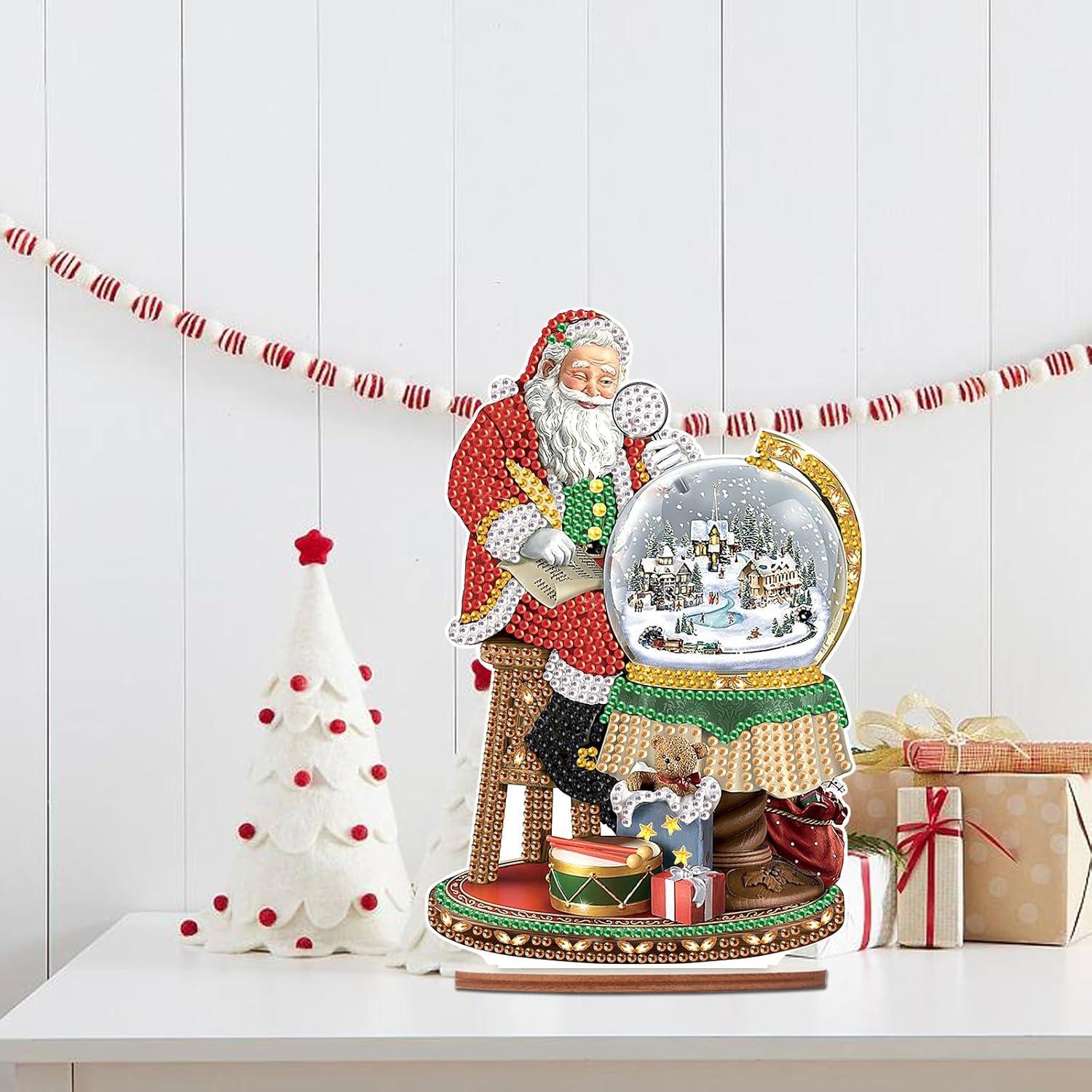 Kit de Decoración de Escritorio Tontut Papá Noel 5D DIY