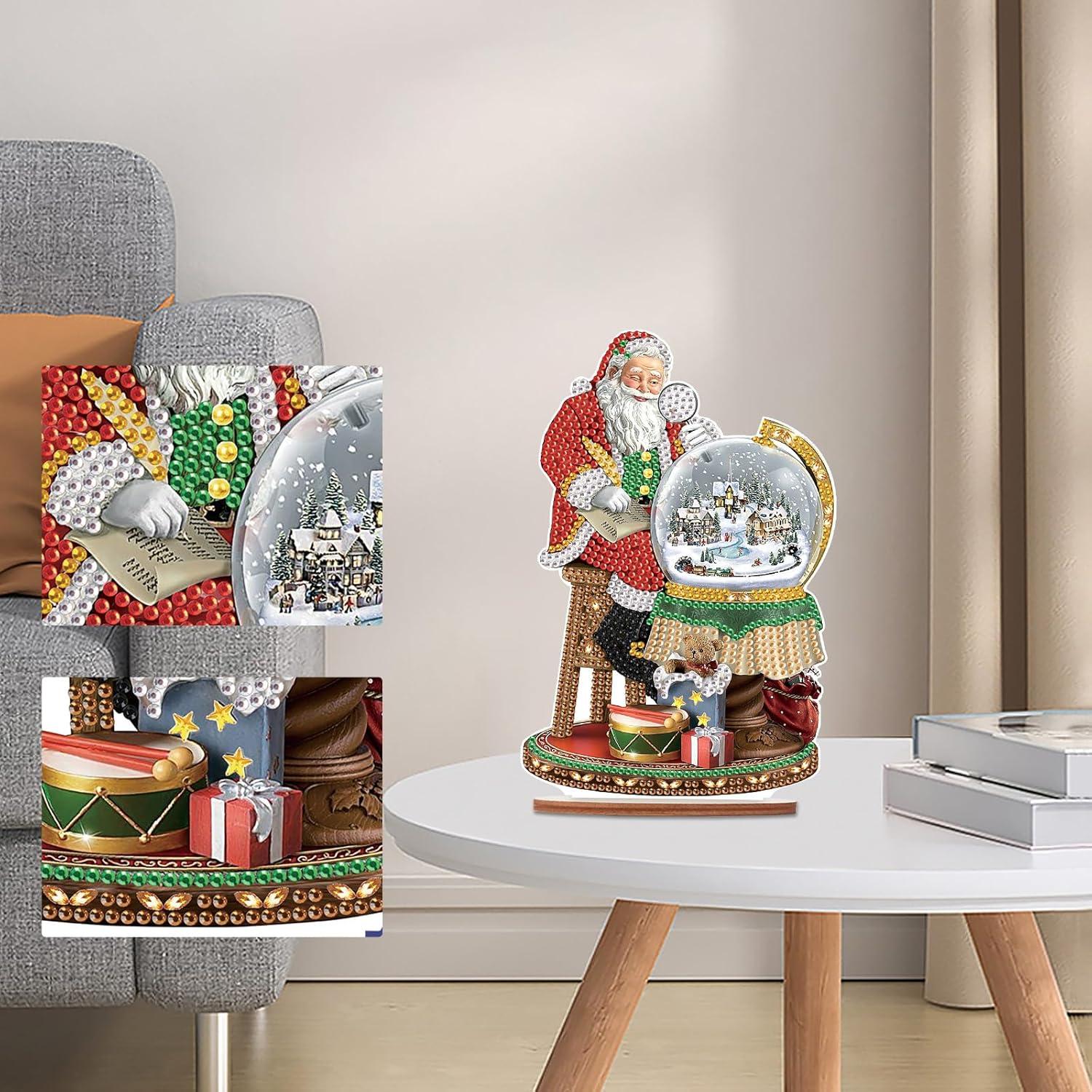 Kit de Decoración de Escritorio Tontut Papá Noel 5D DIY