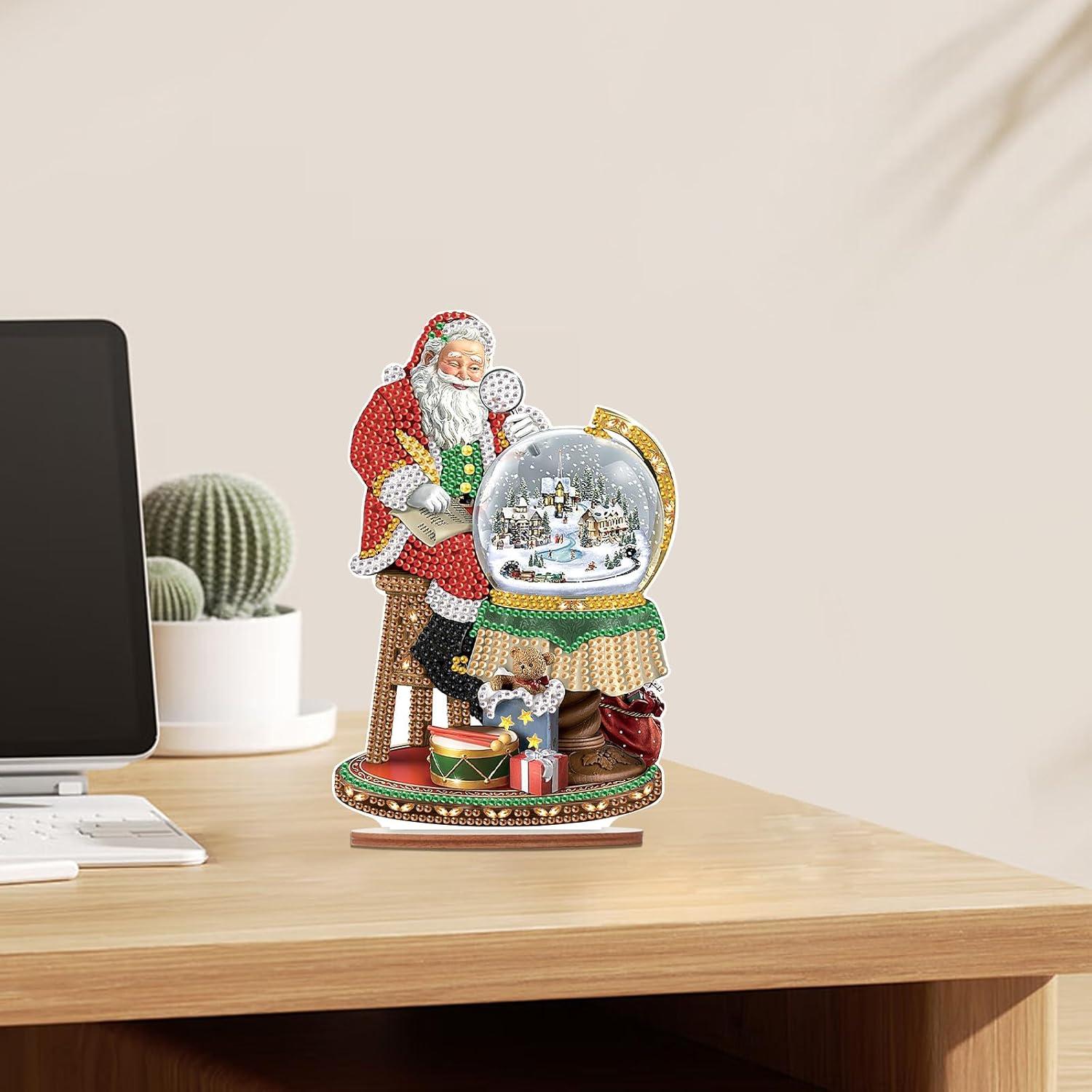Kit de Decoración de Escritorio Tontut Papá Noel 5D DIY