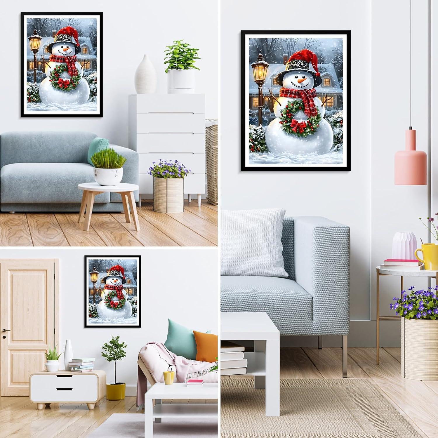 Kit de Pintura de Diamantes Navidad MXJSUA 30x40cm para Adultos