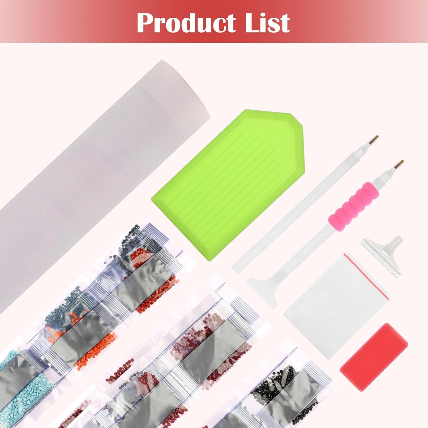 Kit de Pintura de Diamantes Navidad MXJSUA 30x40cm para Adultos